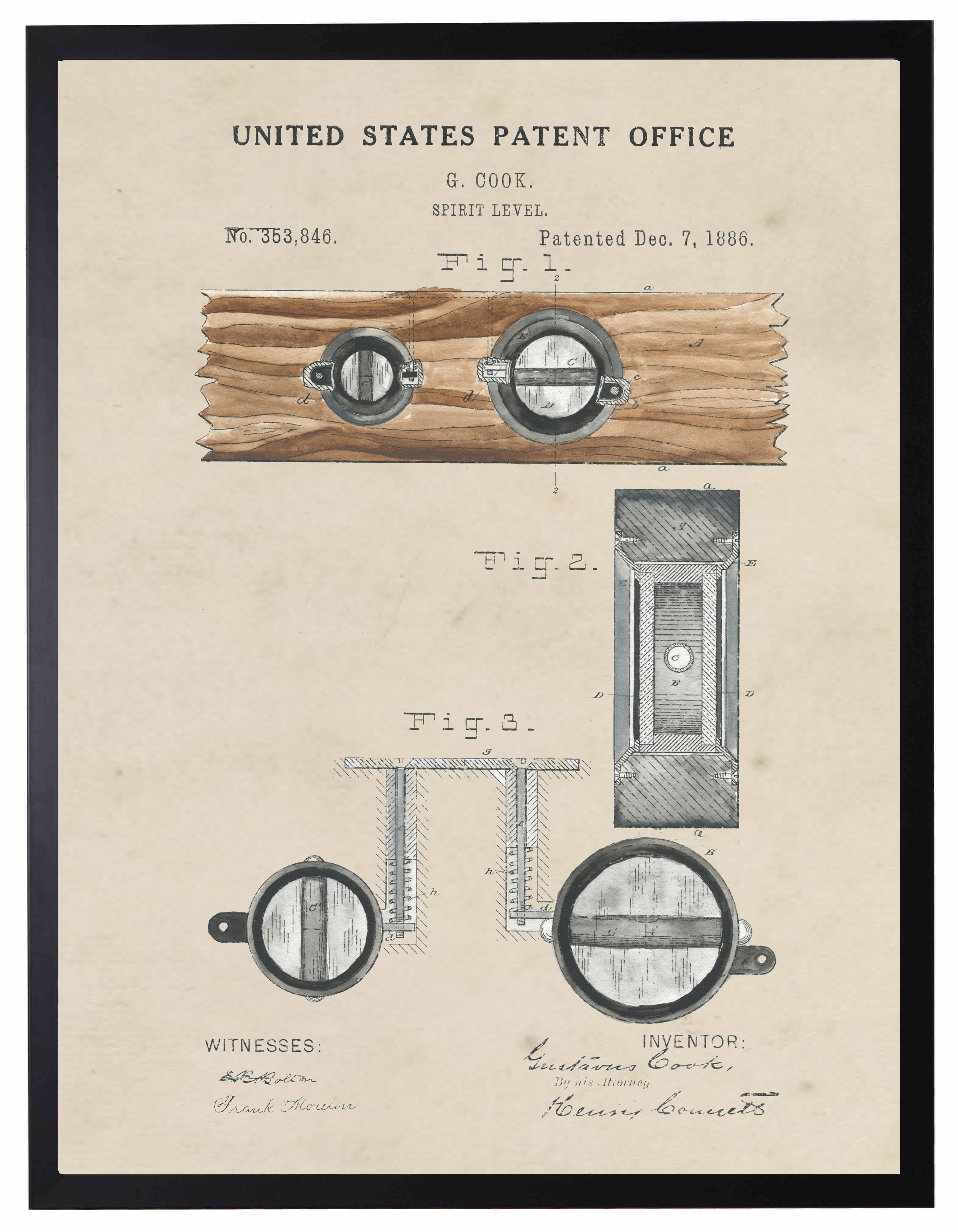 History of the Level Patent
