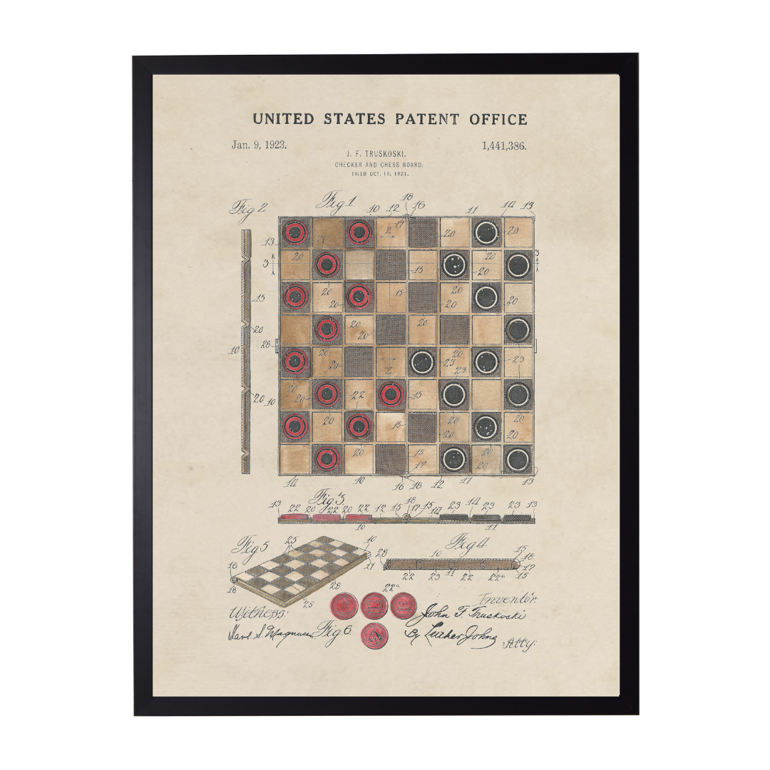 History of the Checkers Patent