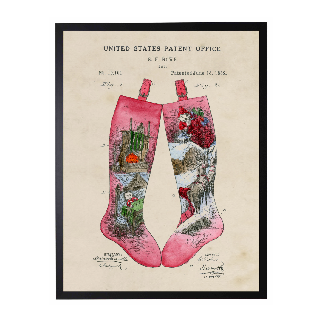 History of the Christmas Stocking Patent