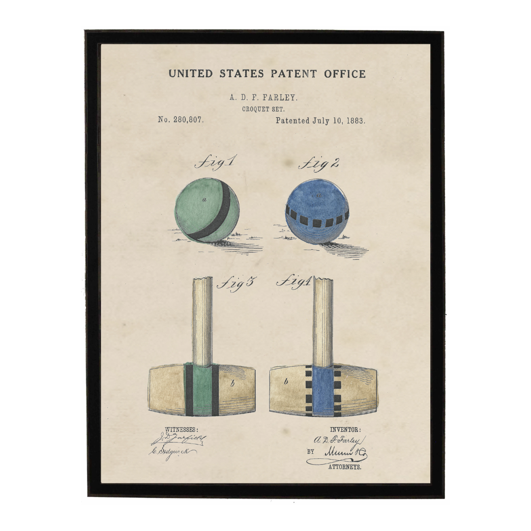 History of the Croquet Patent