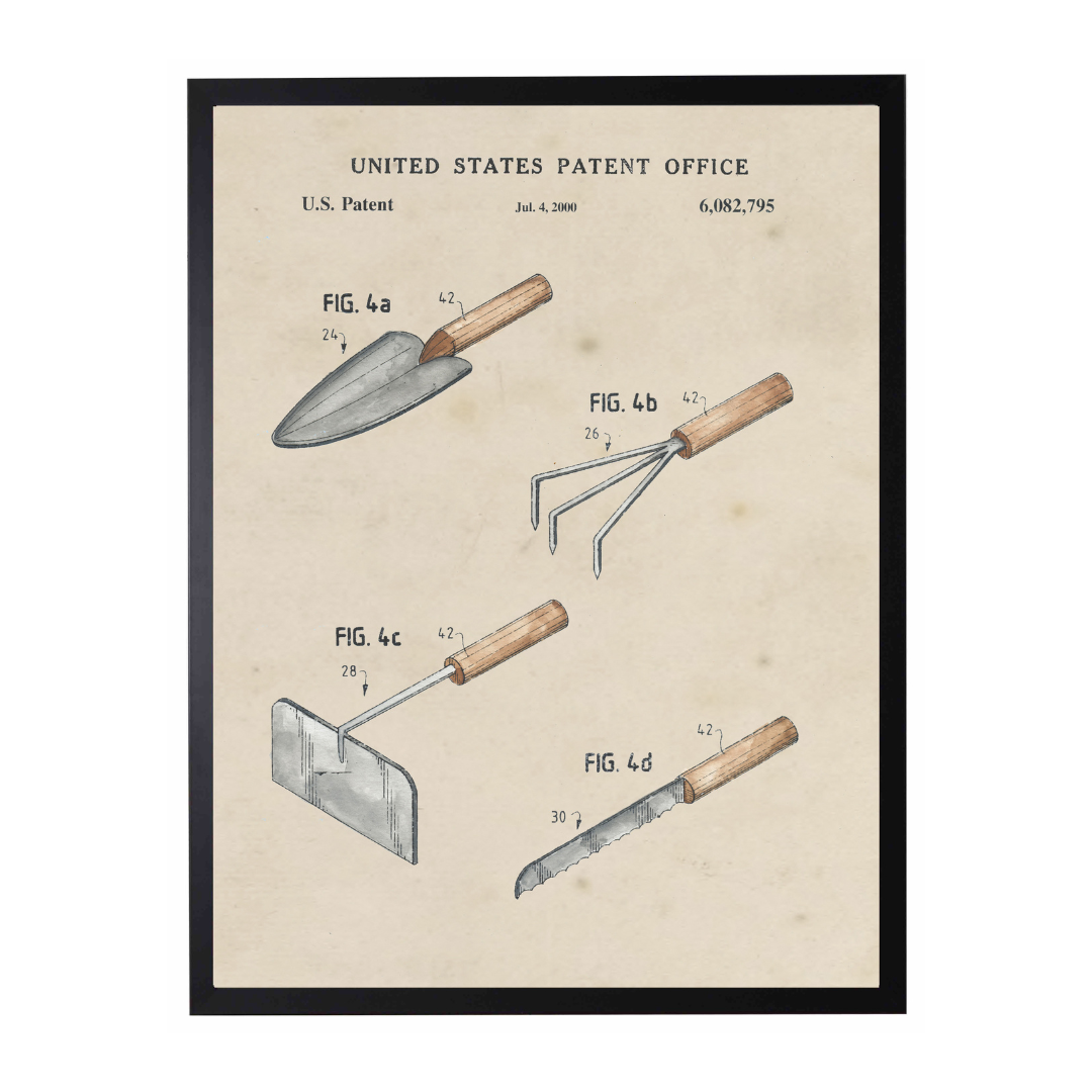 History of the Garden Tools Patent