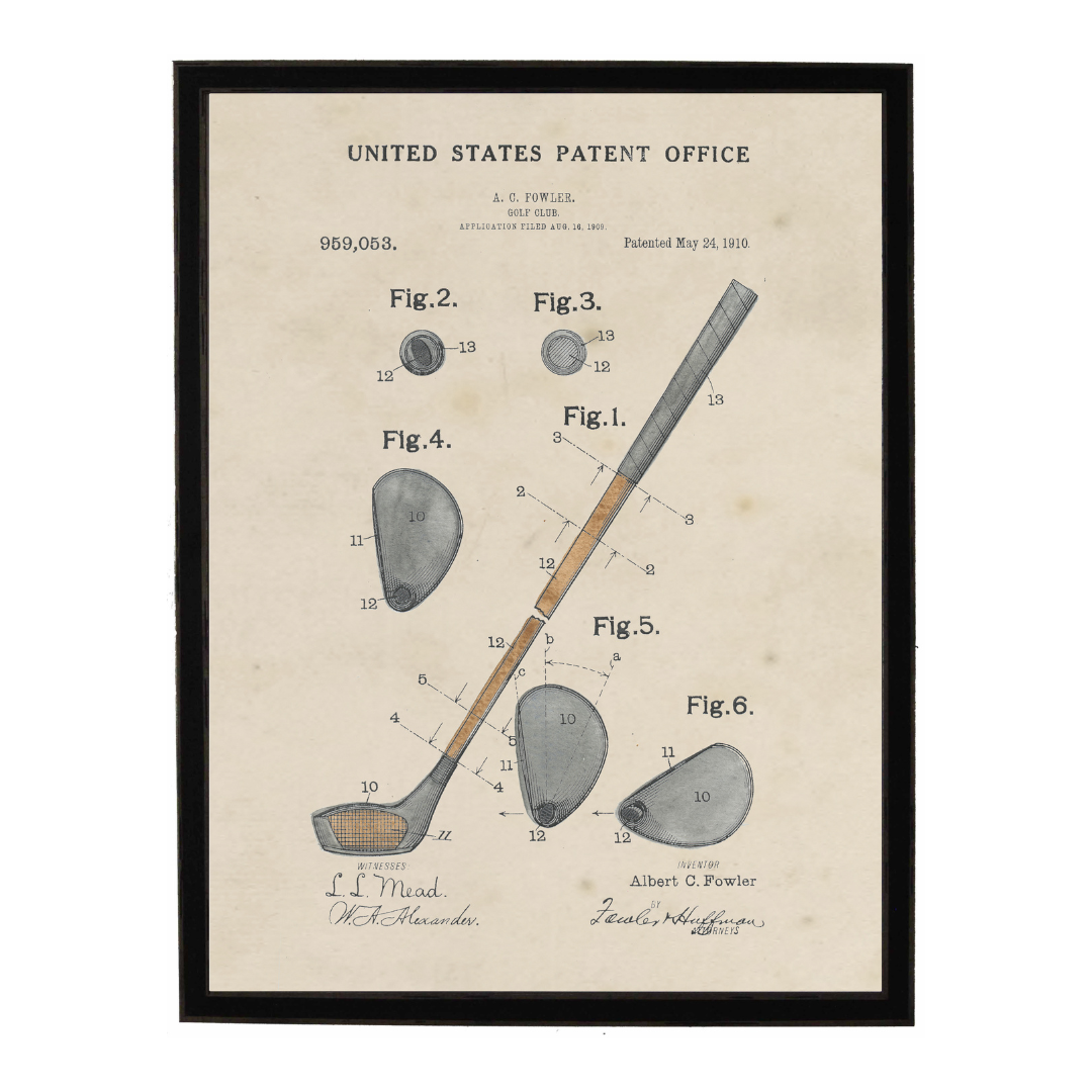 History of the Golf Club Patent