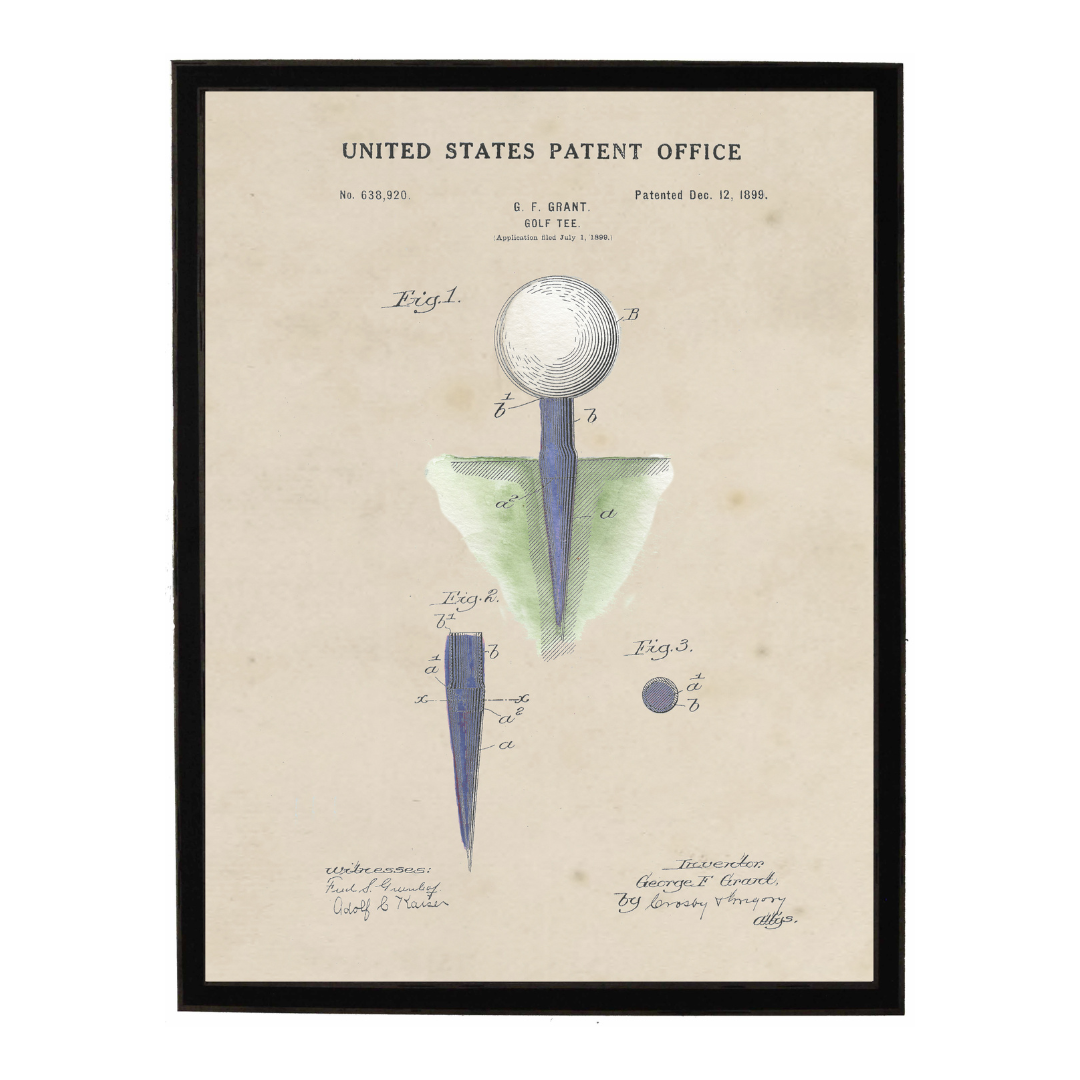History of the Golf Tee Patent