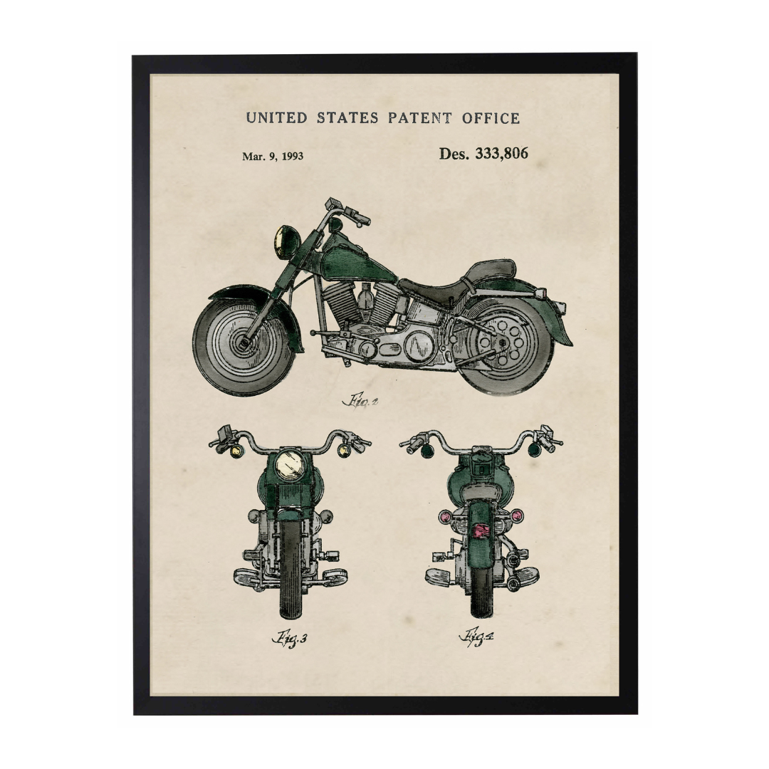 History of the Green Motorcycle Patent