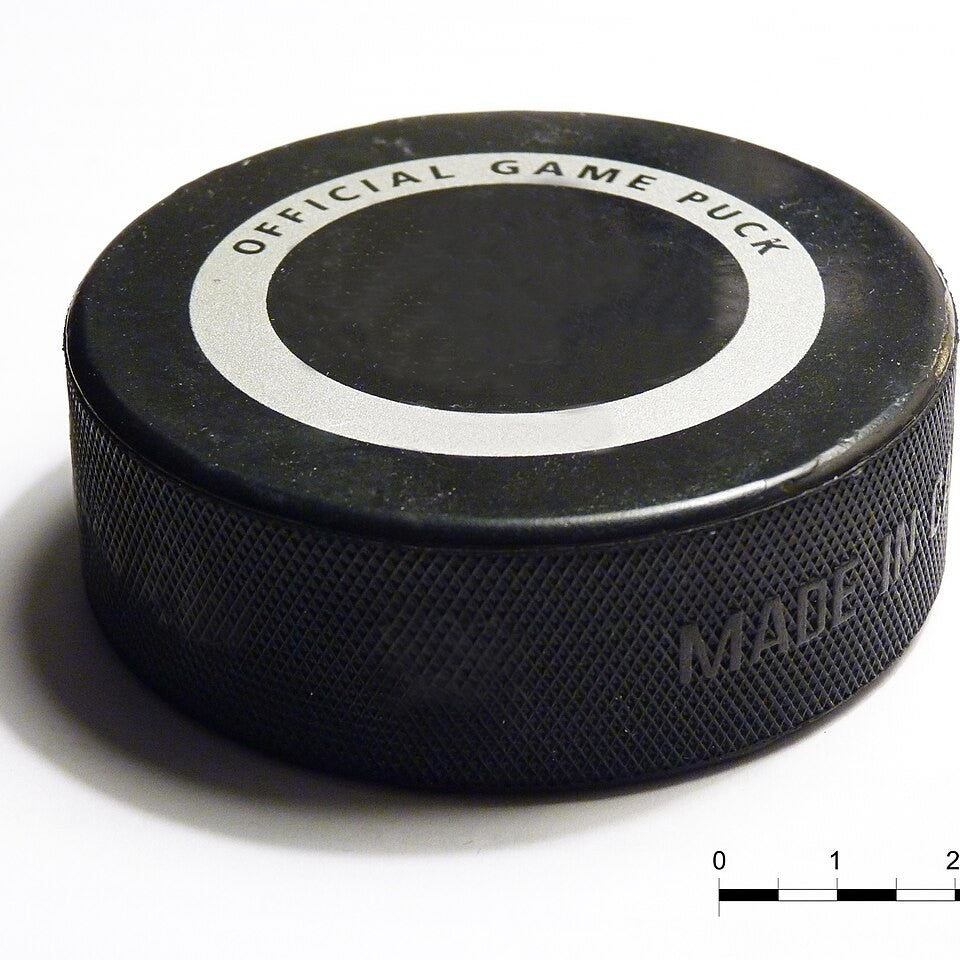 An official ice hockey puck