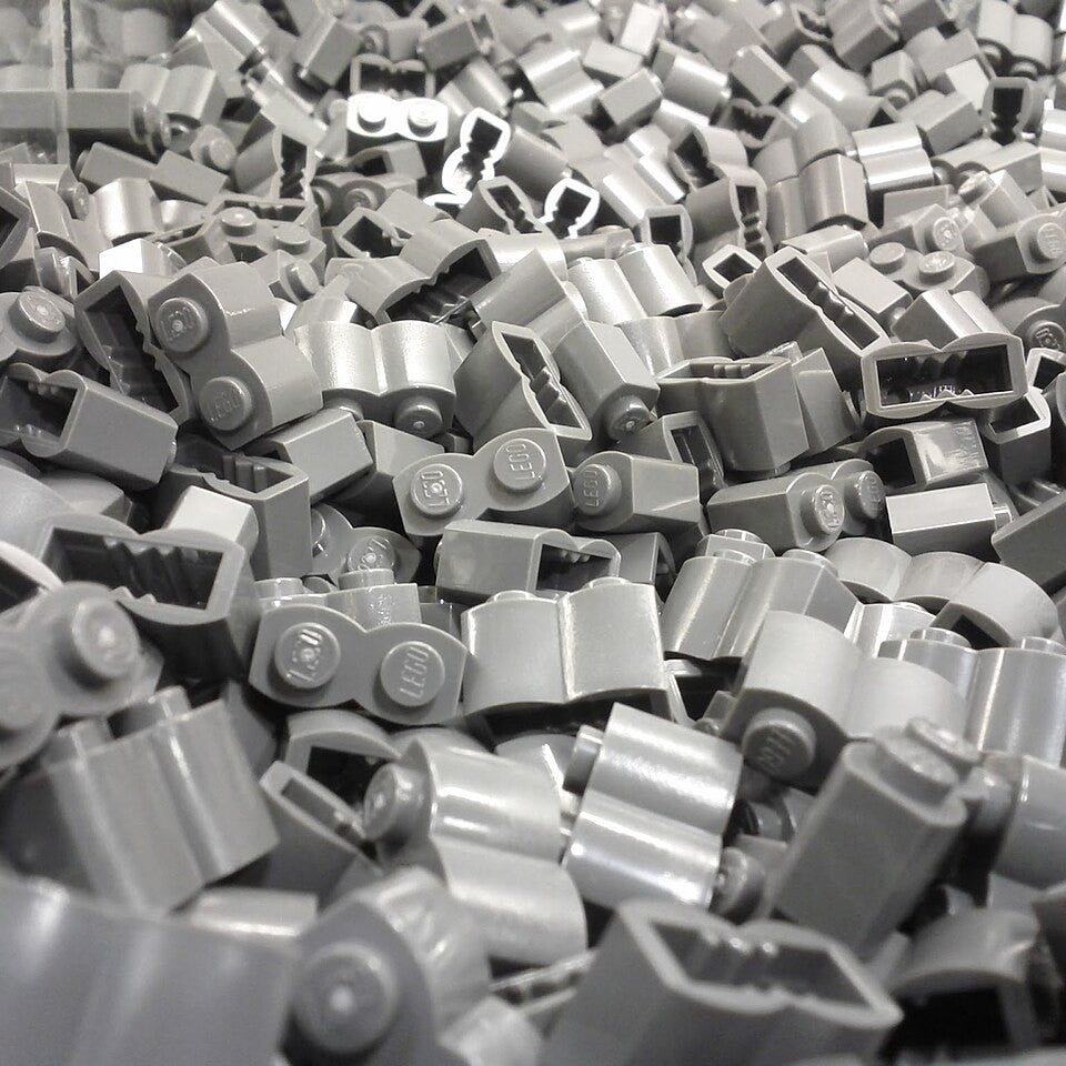 A pile of LEGO bricks
