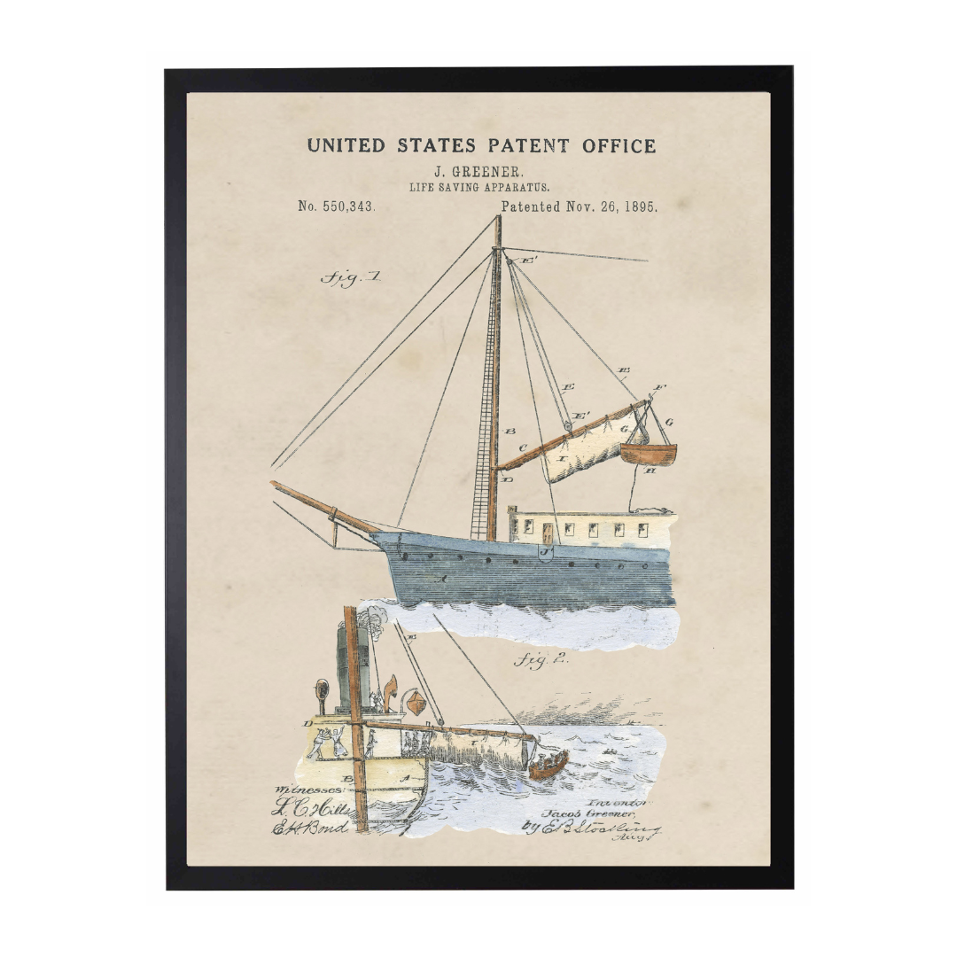 History of the Life Saving Apparatus Patent