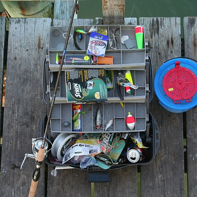 define tackle box fishing History of the Fishing Tackle