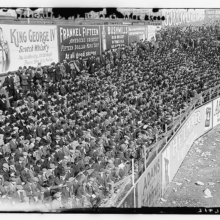 The Polo Grounds baseball stadium, 1911
