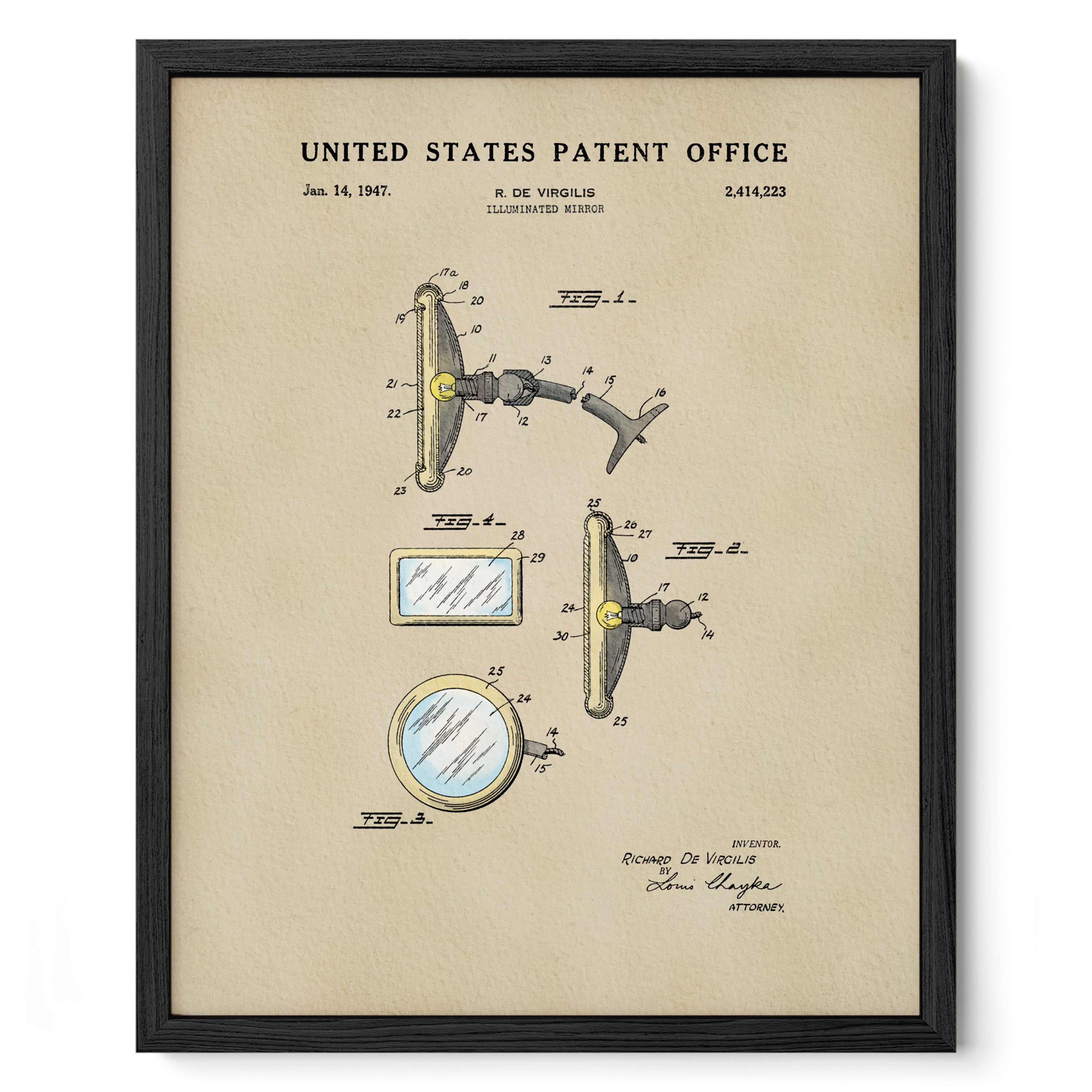 Illuminated Mirror (1947)