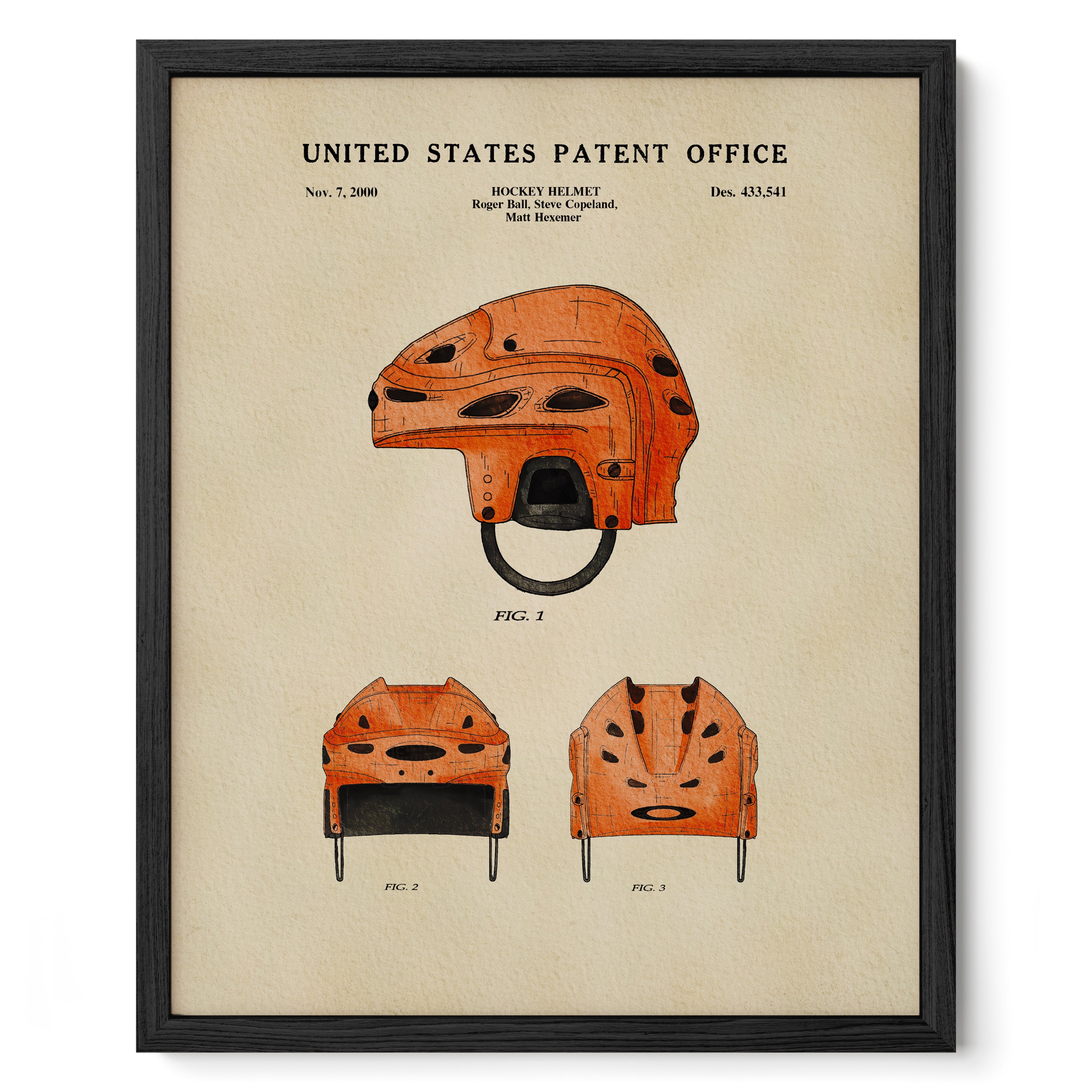 Modern Hockey Helmet