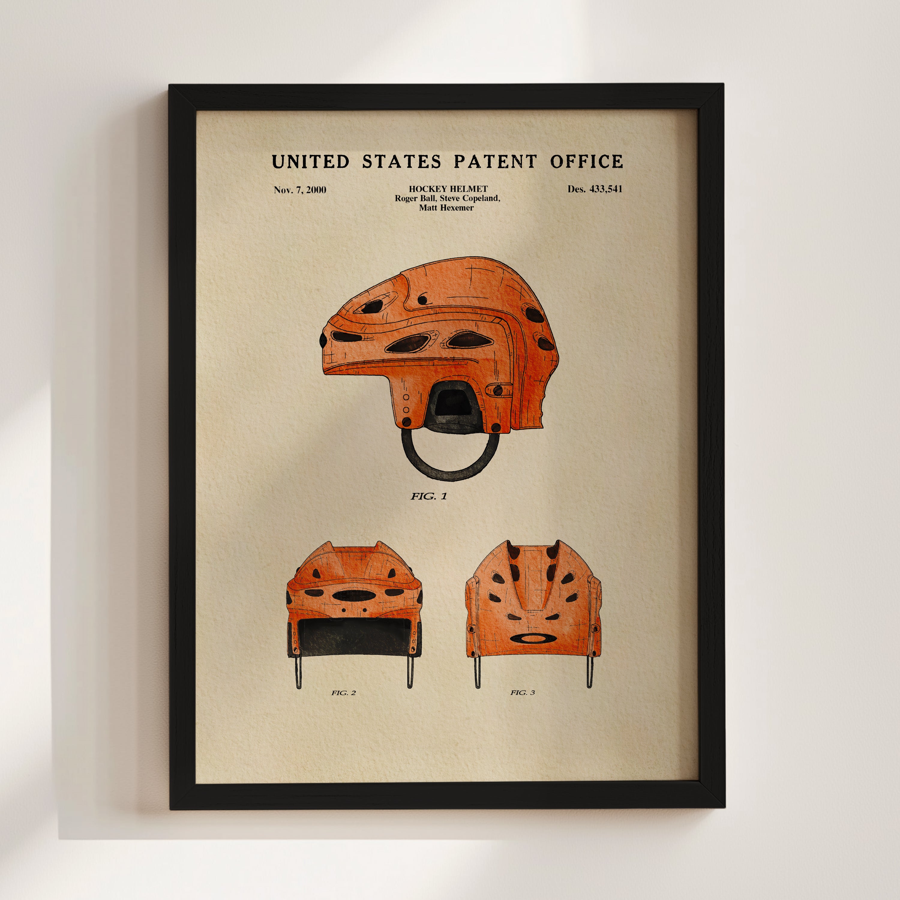 Modern Hockey Helmet