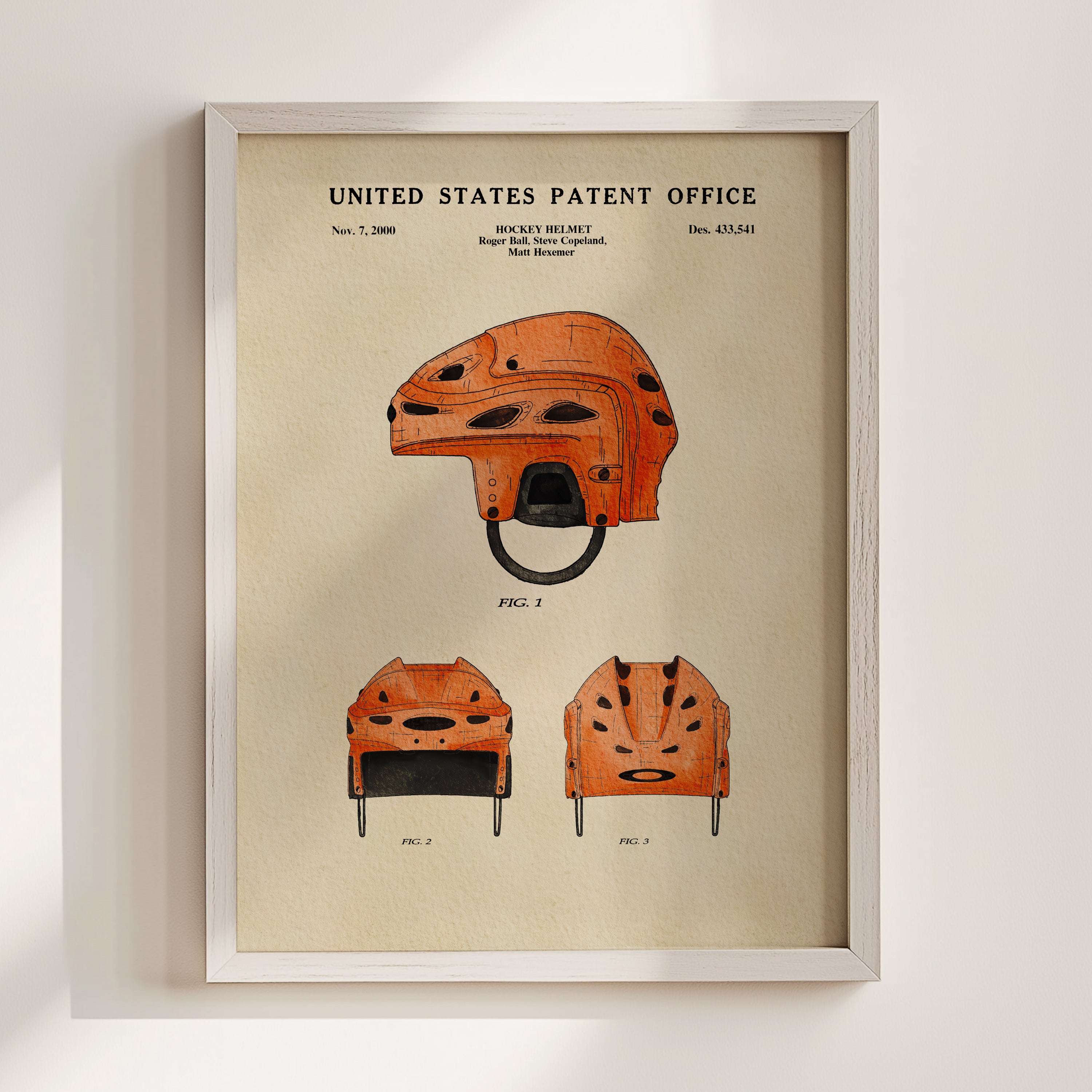 Modern Hockey Helmet