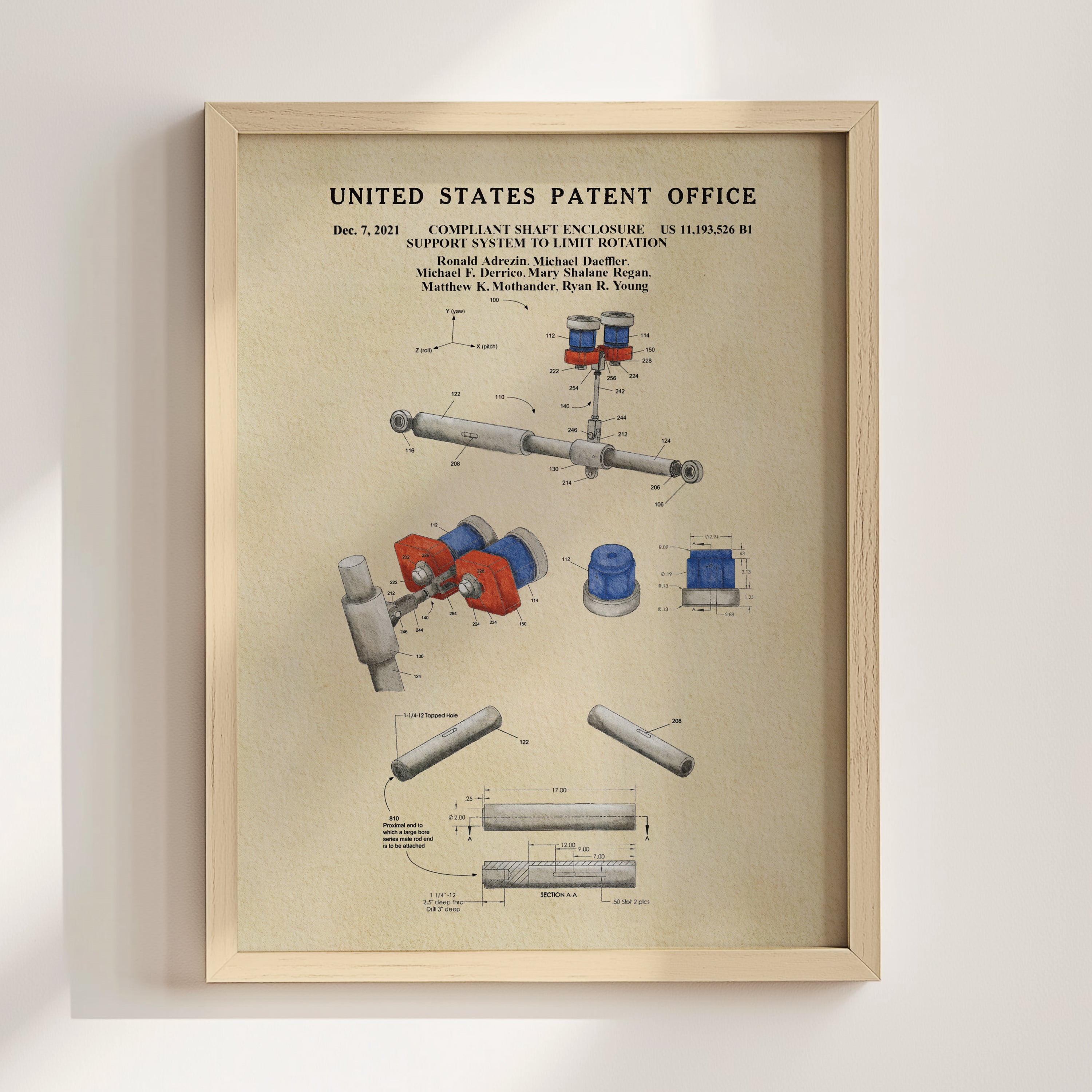 Shaft Enclosure Support System