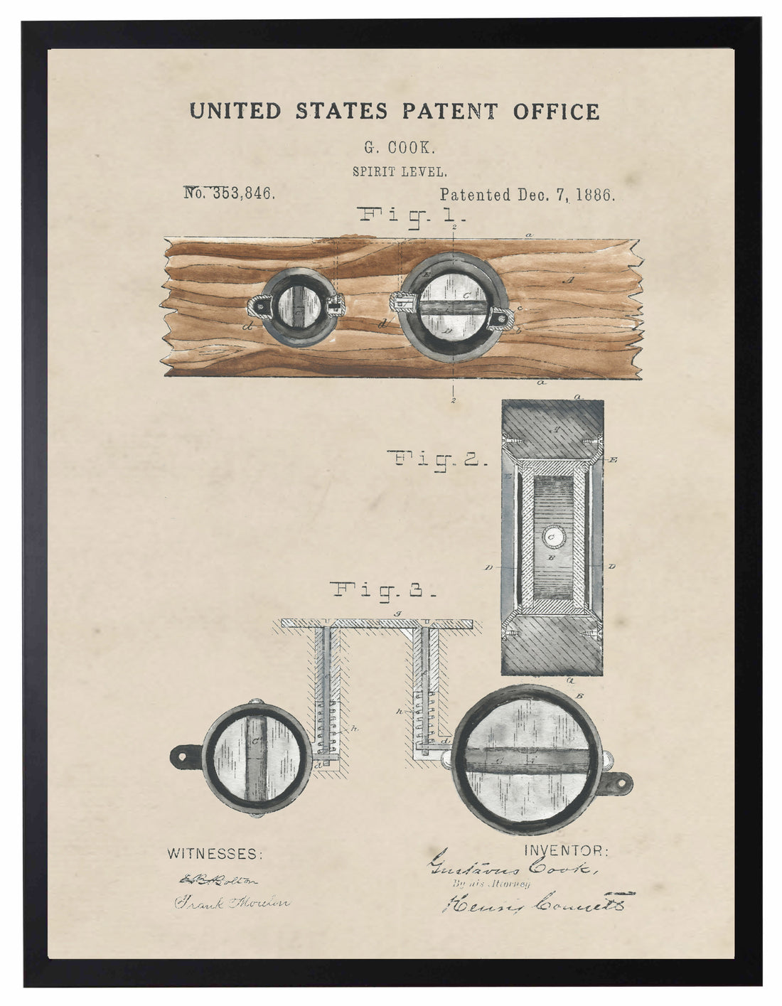 History of the Level Patent