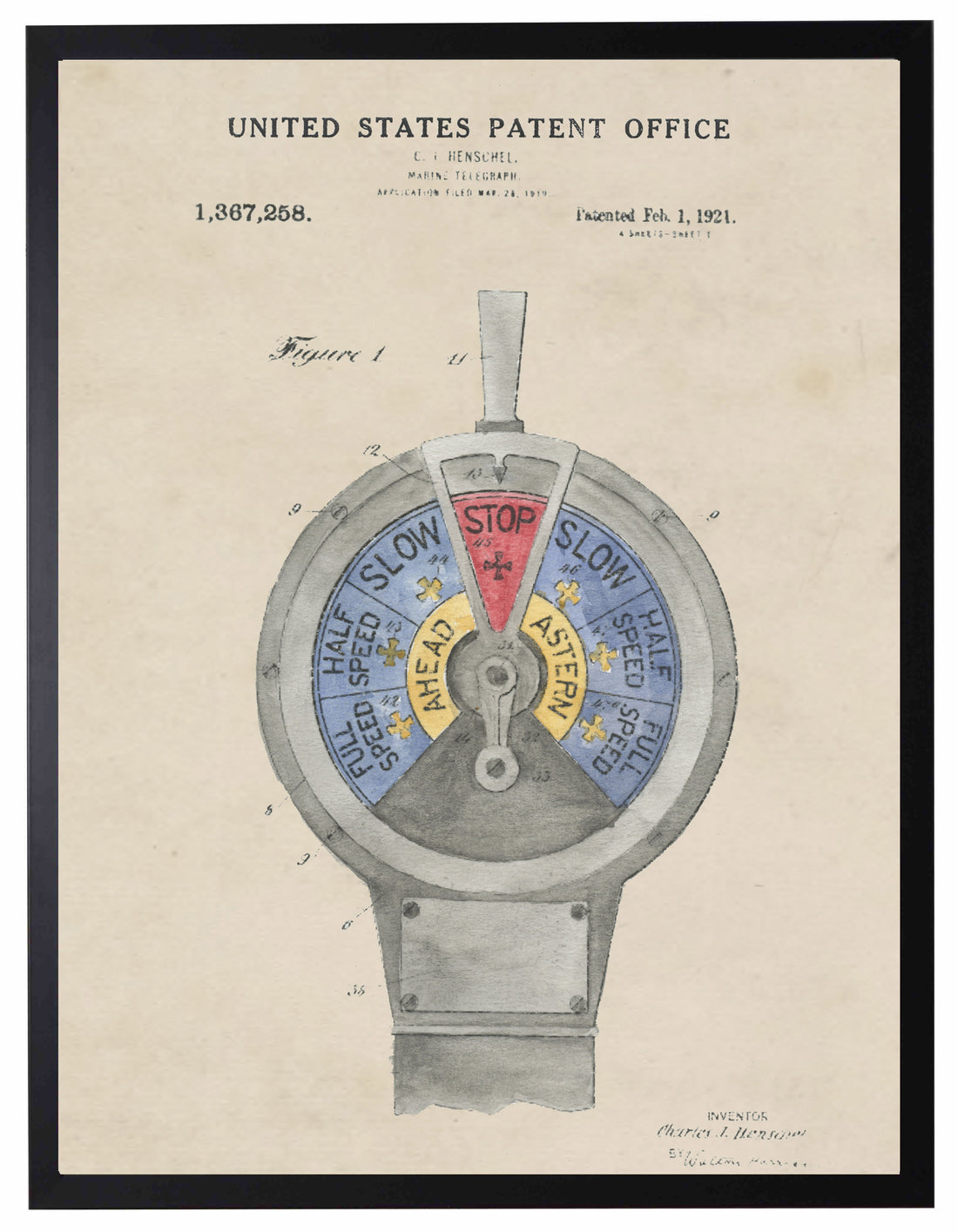 History of the Engine Order Telegraph Patent