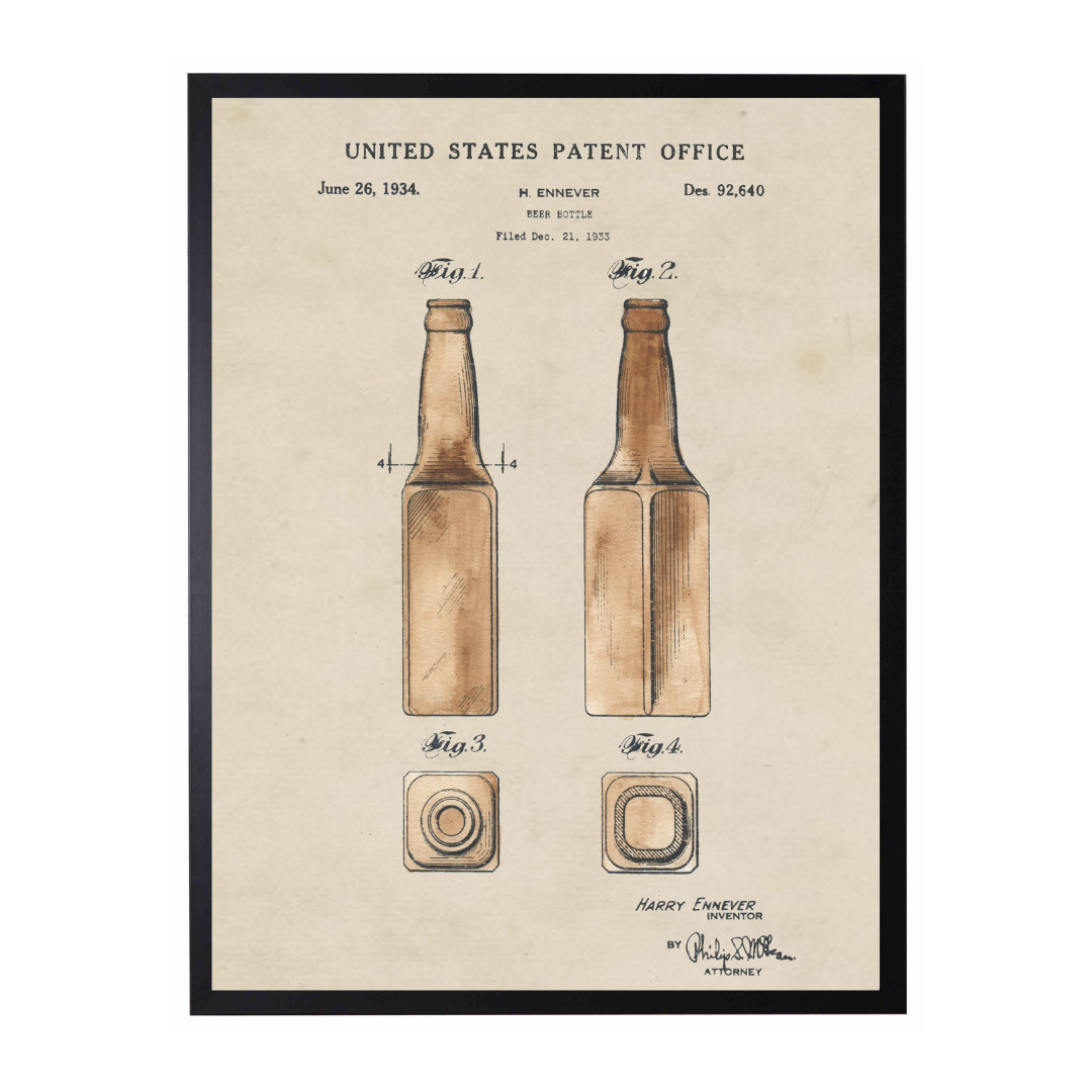History of the Beer Bottle Patent