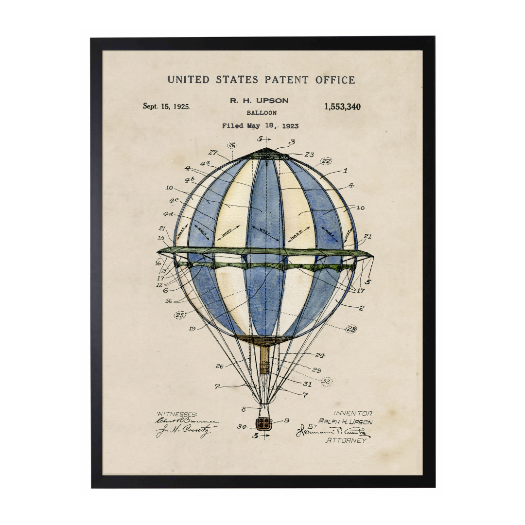 History of the Hot Air Balloon Patent