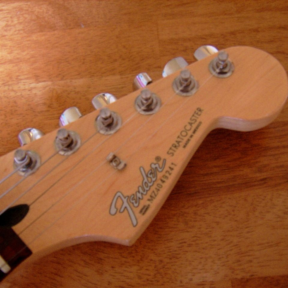 An electric guitar