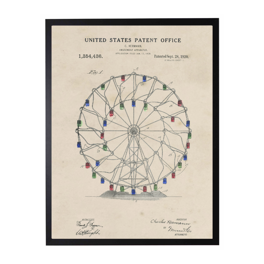 History of the Ferris Wheel Patent
