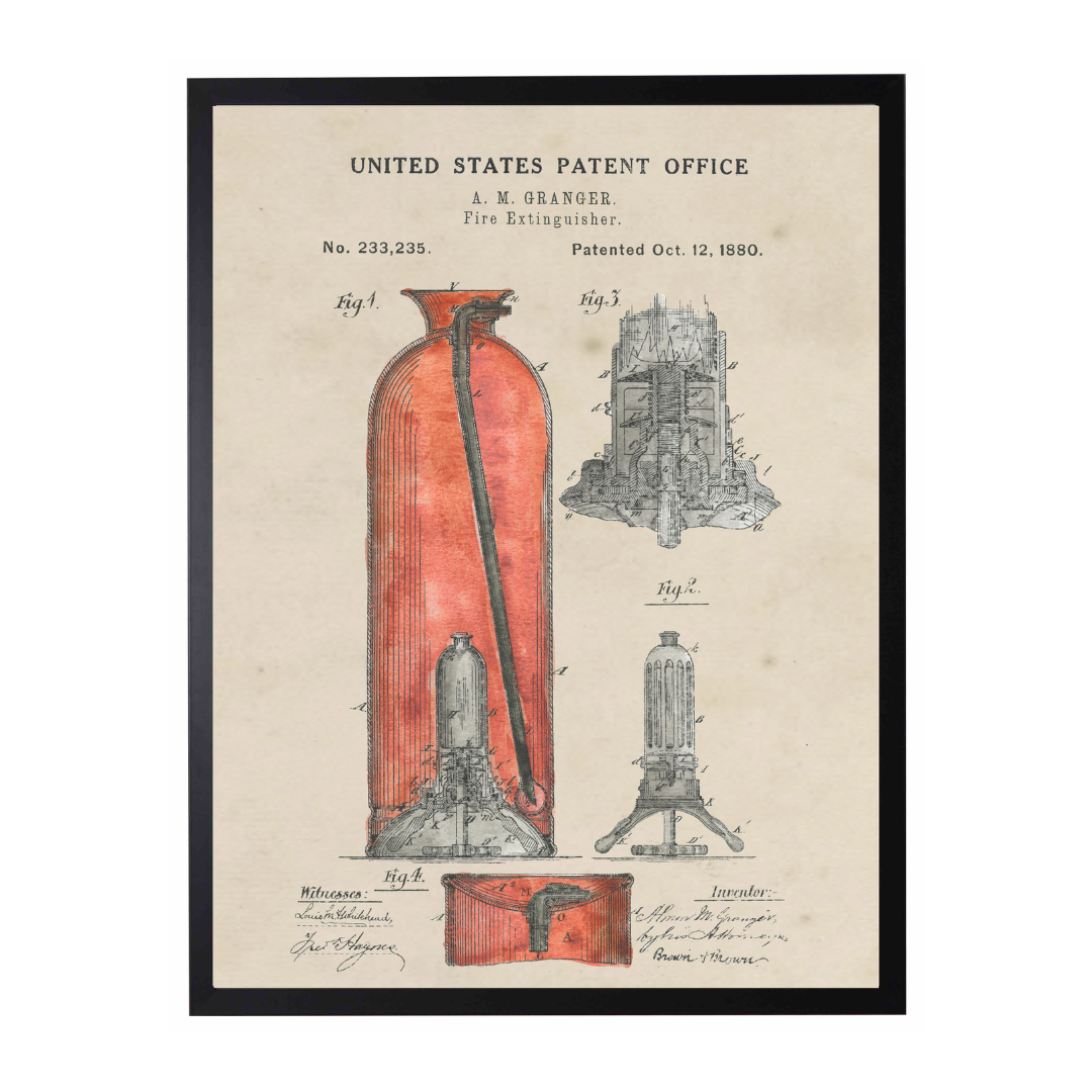 History of the Fire Extinguisher Patent