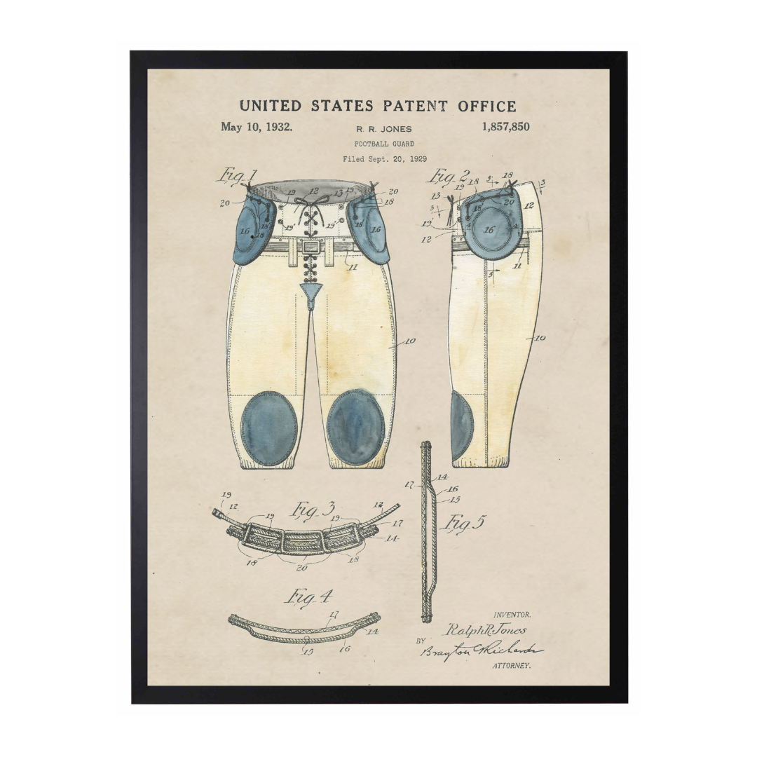 History of the Football Pants Patent