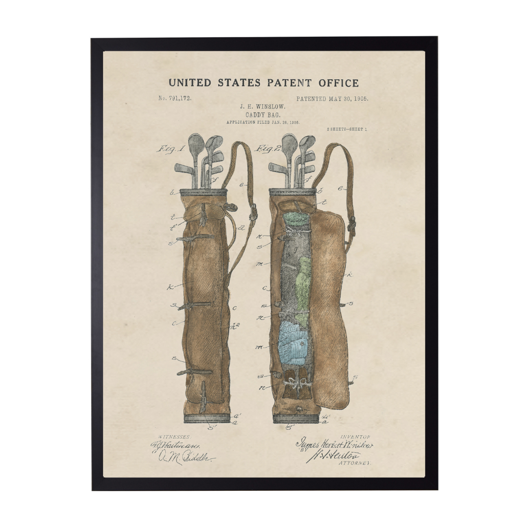 History of the Golf Bag Patent