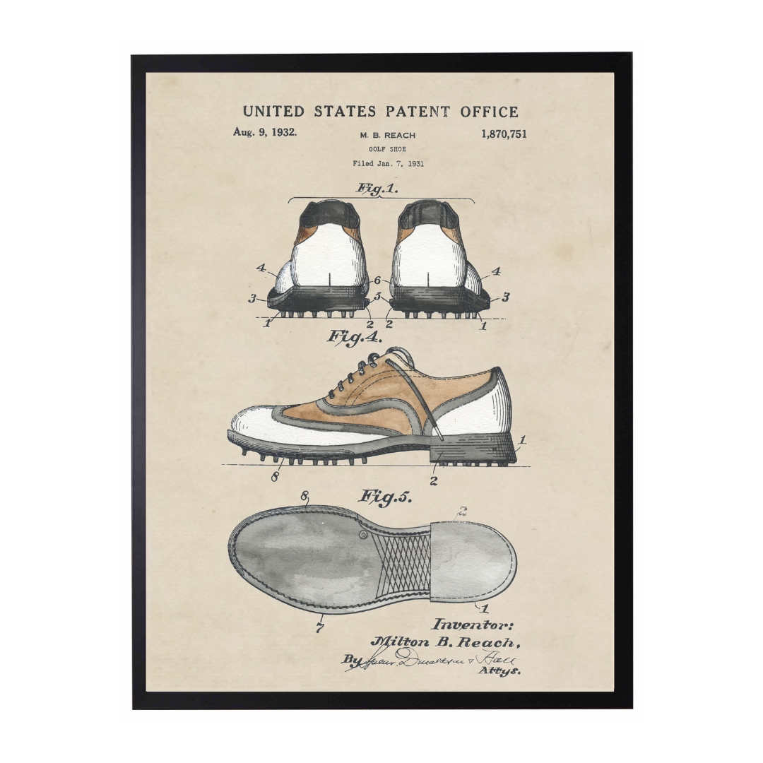 History of the Golf Shoes