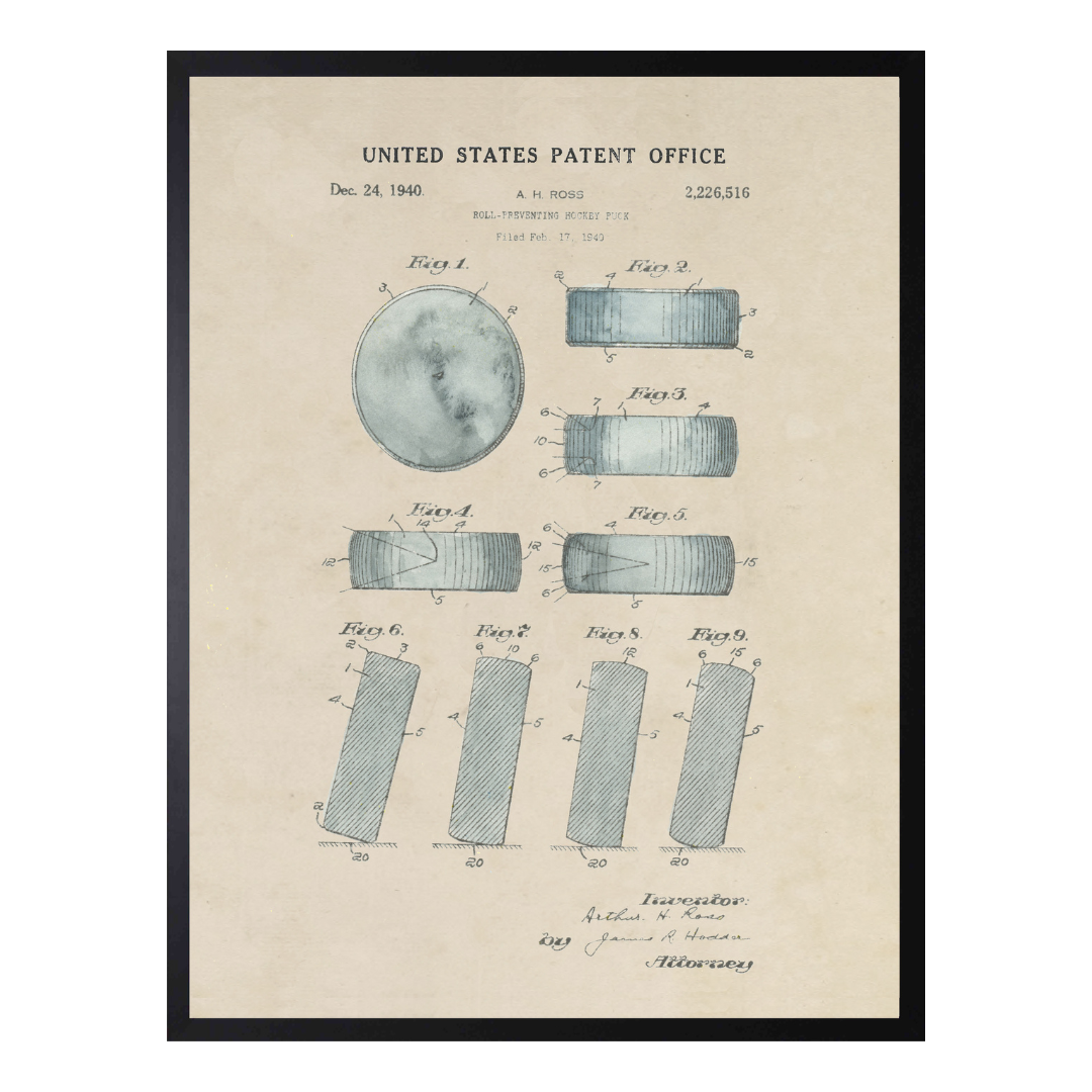 History of the Hockey Puck Patent