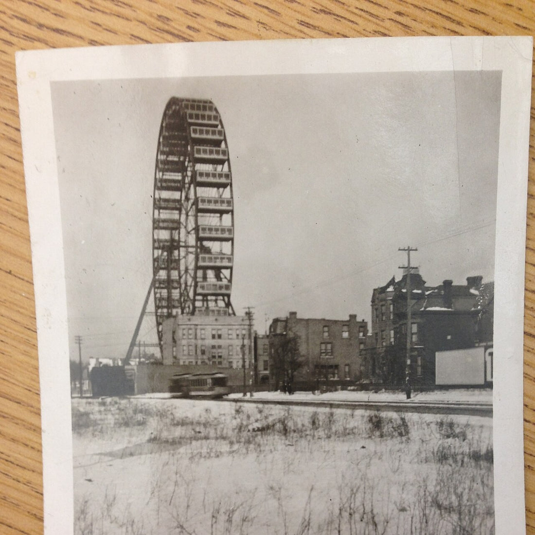 The original 1893 Ferris wheel