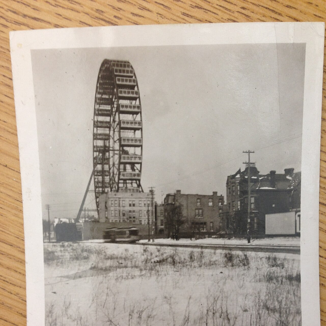 The original 1893 Ferris wheel