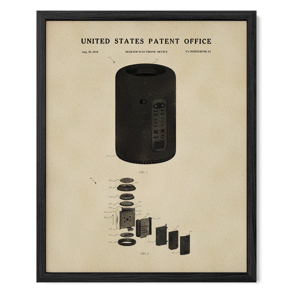 Personal Computer (2018) patent art print