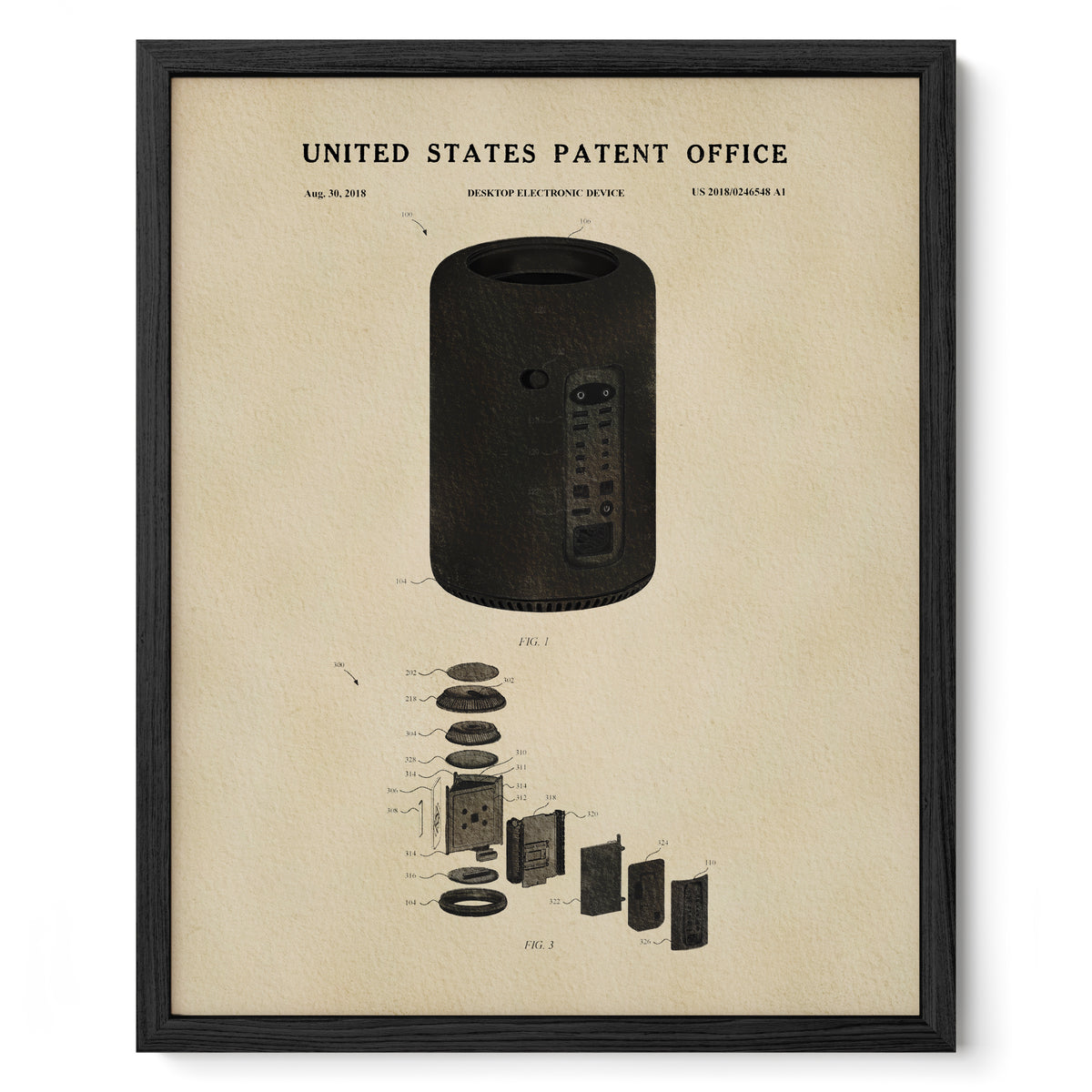 Personal Computer (2018) patent art print