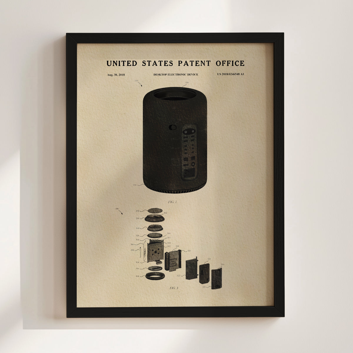 Personal Computer (2018) patent art print