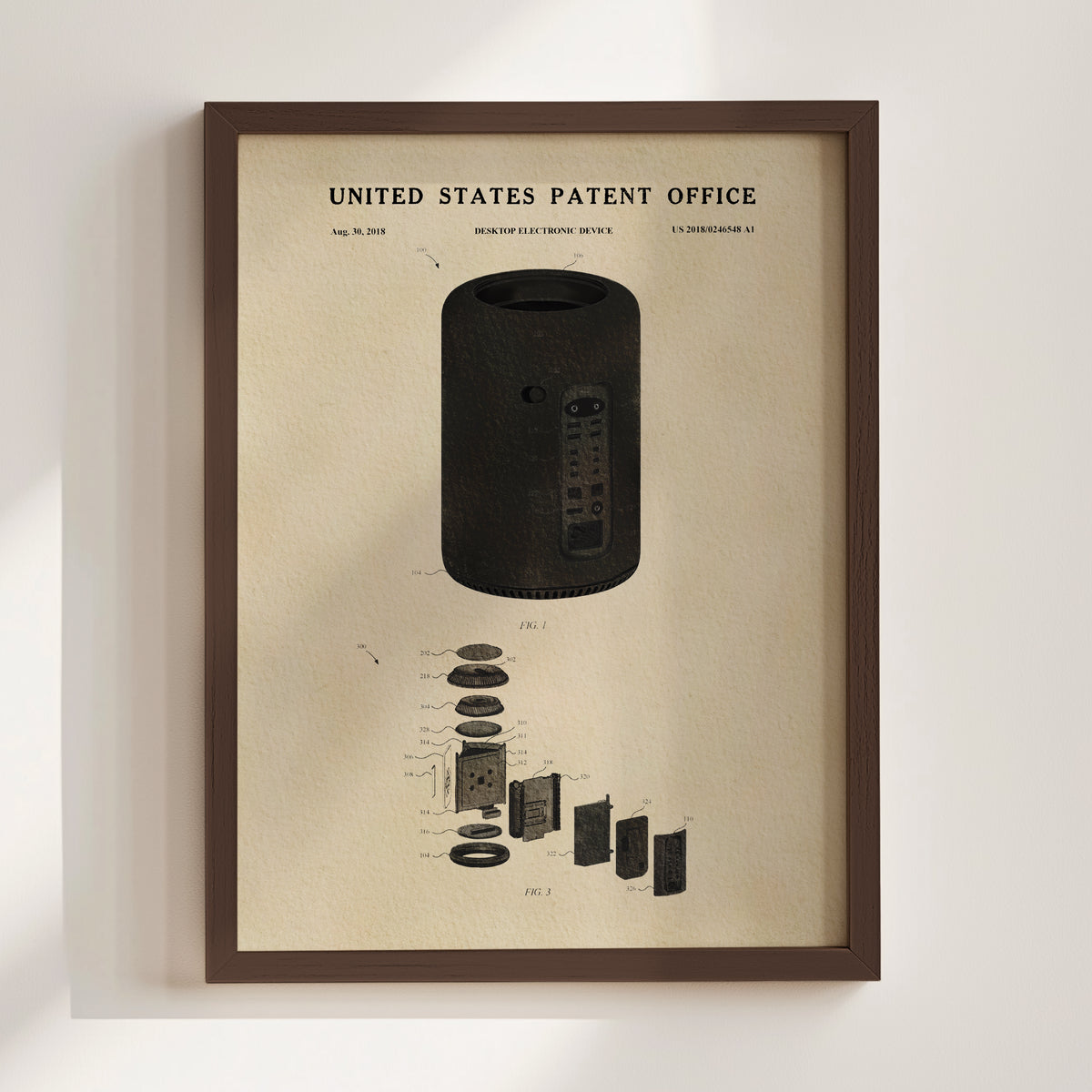 Personal Computer (2018) patent art print