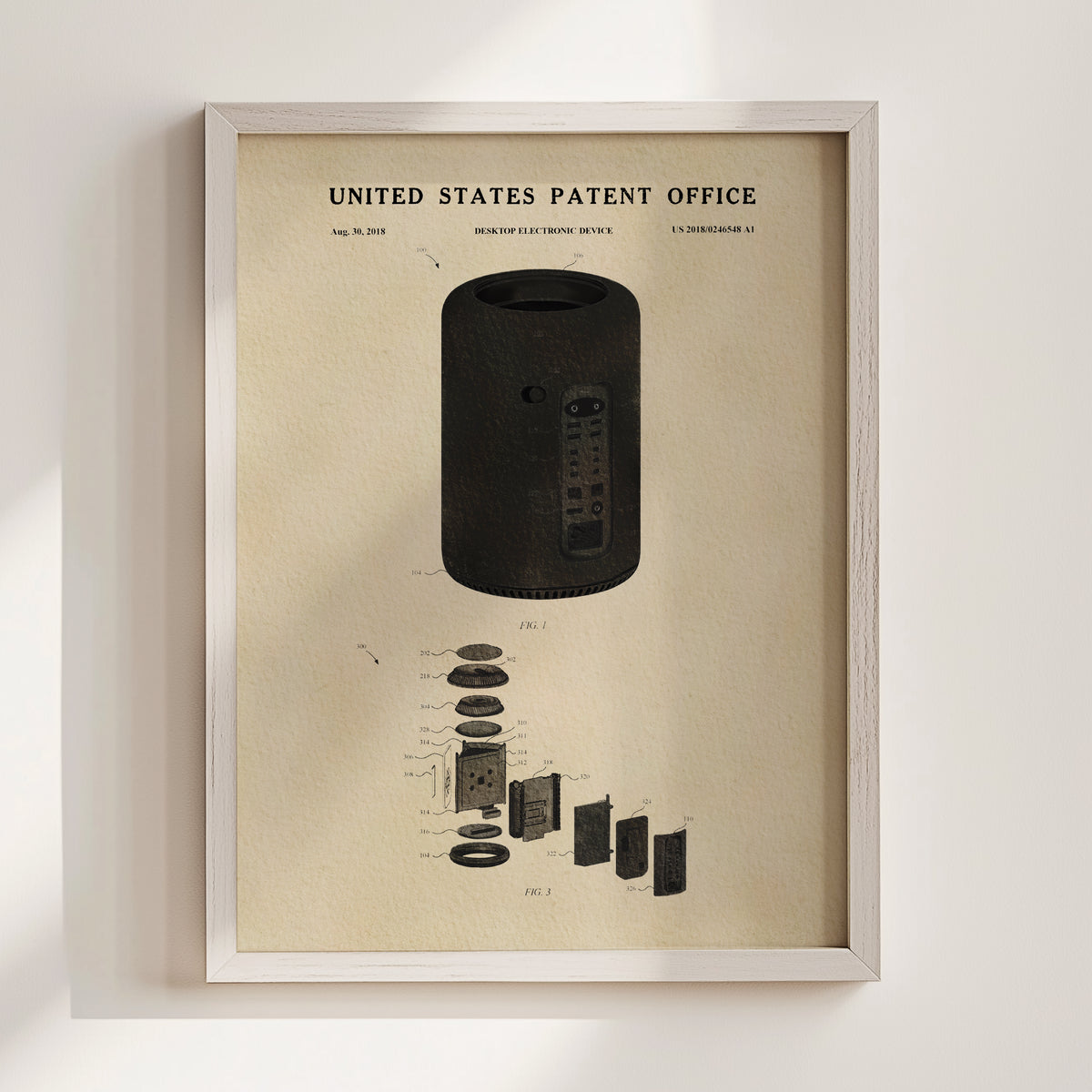 Personal Computer (2018) patent art print