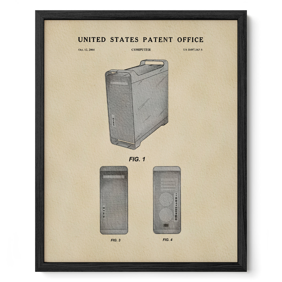 Personal Computer (2004) patent art print