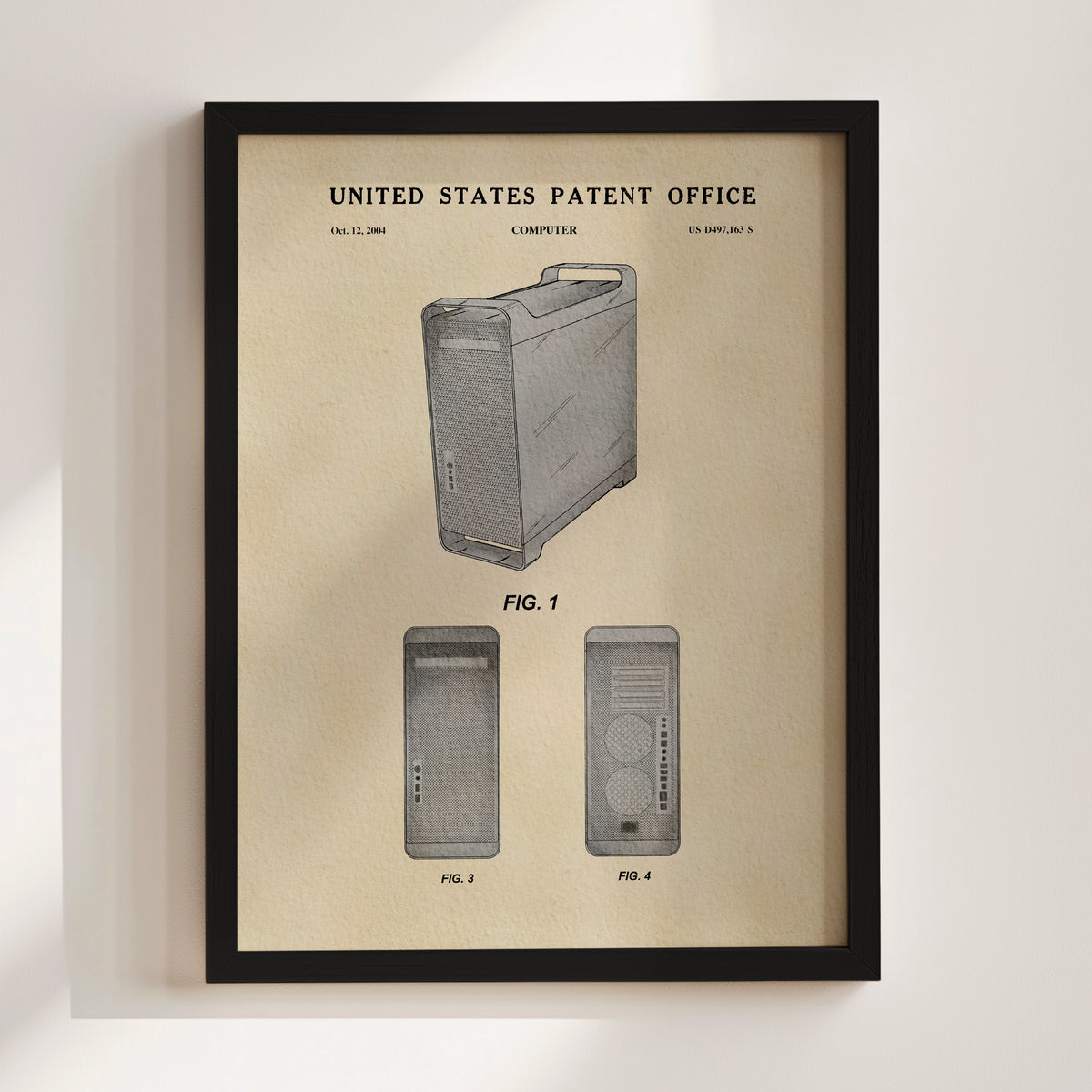 Personal Computer (2004) patent art print