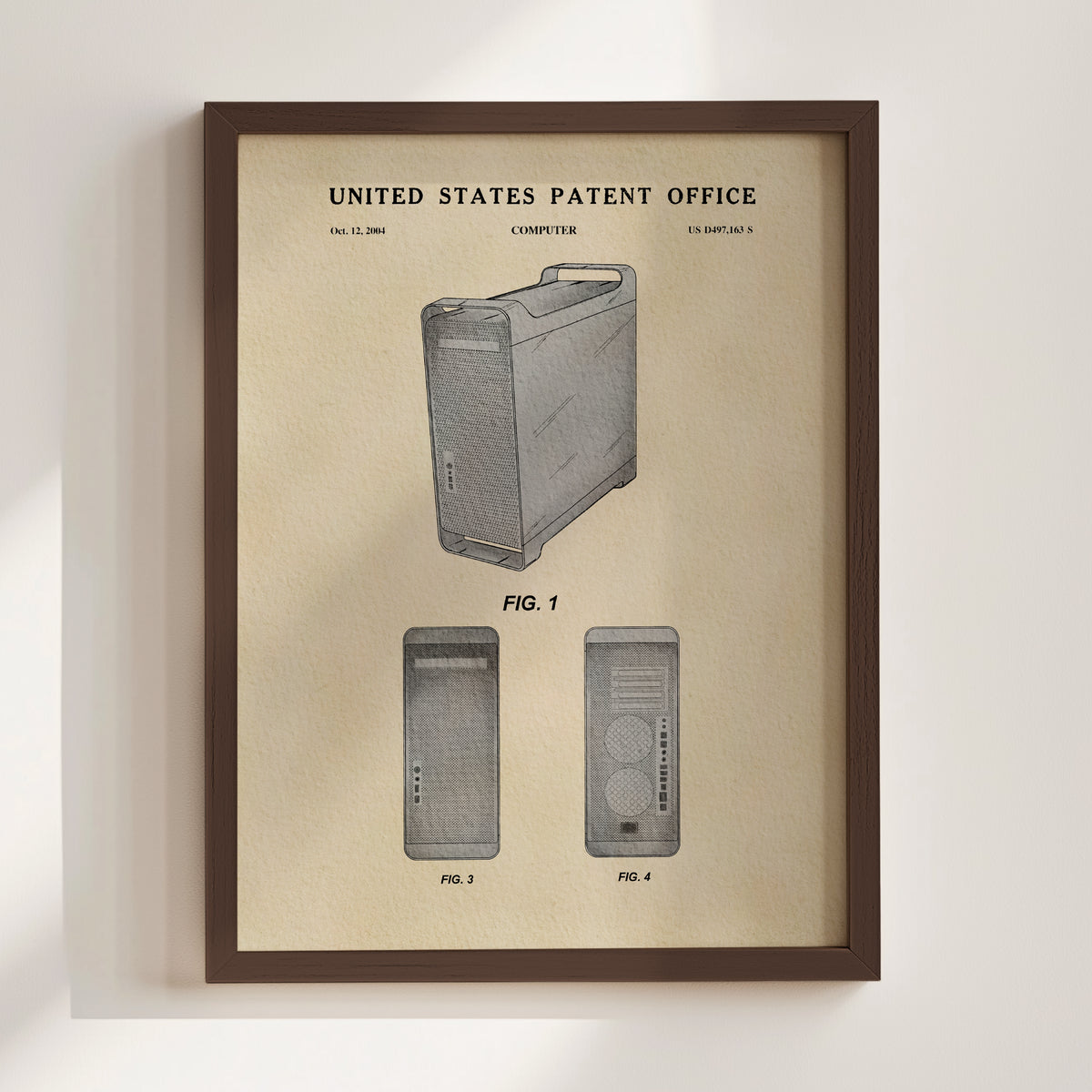 Personal Computer (2004) patent art print