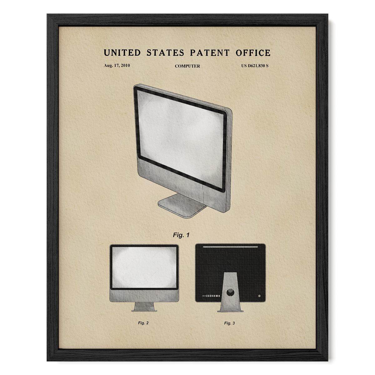 Personal Computer (2010) patent art print