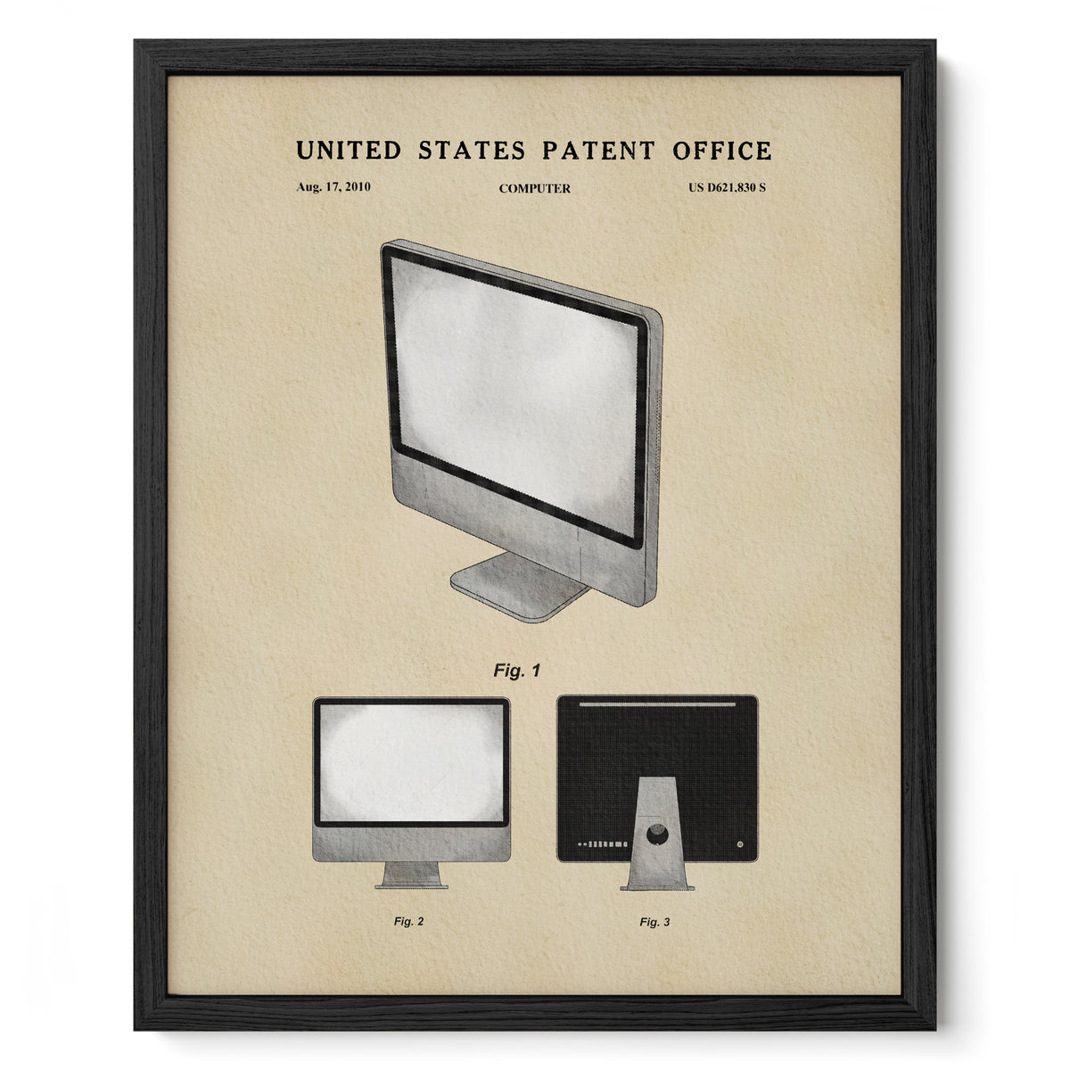 Personal Computer (2010) patent art print