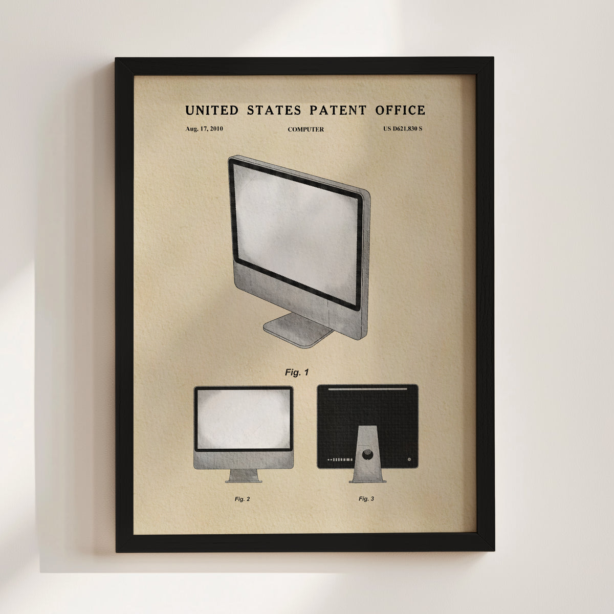 Personal Computer (2010) patent art print