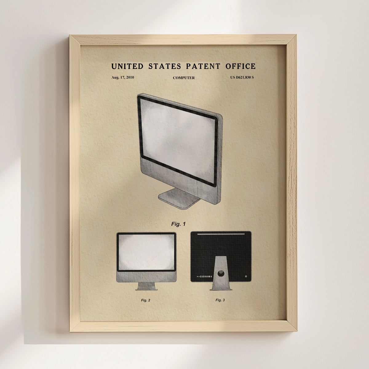 Personal Computer (2010) patent art print