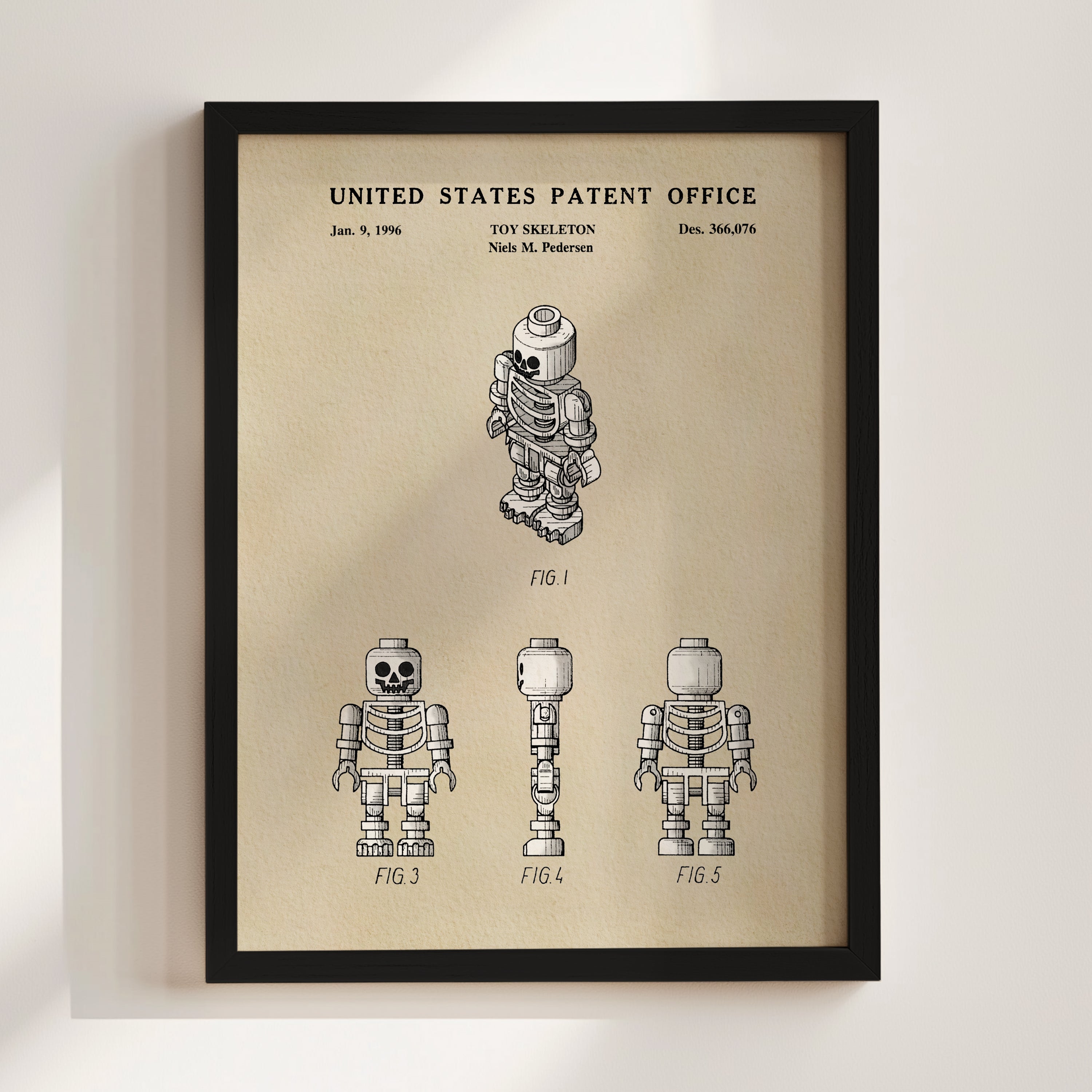 Mini Block Skeleton Figure (1996)