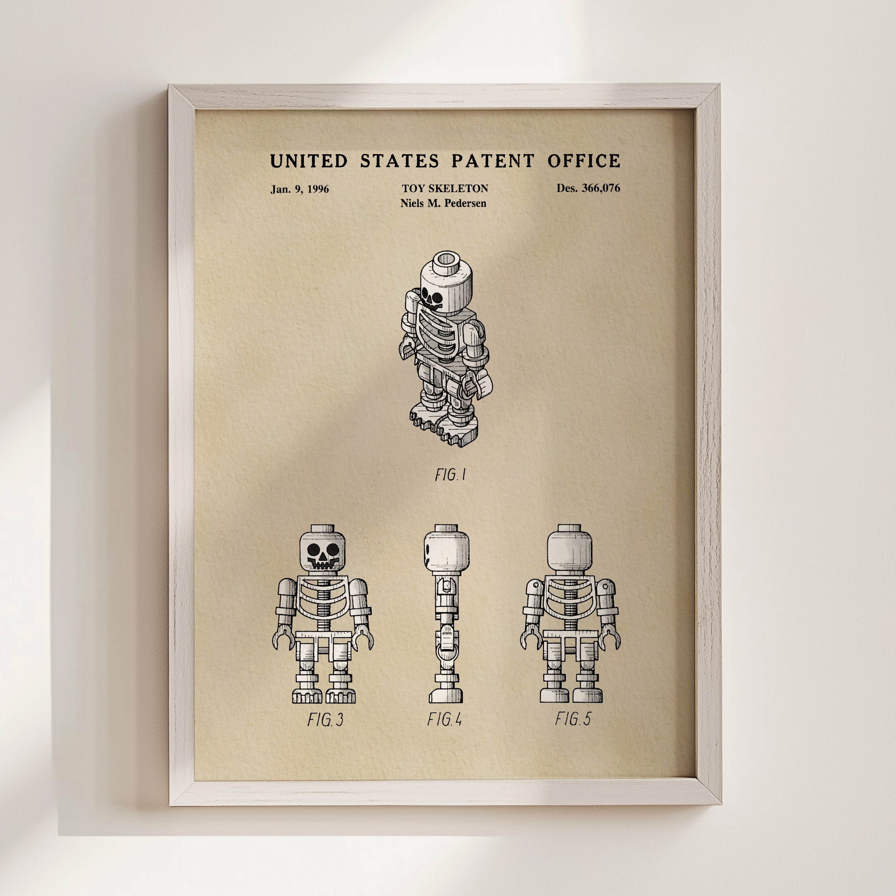 Mini Block Skeleton Figure (1996)