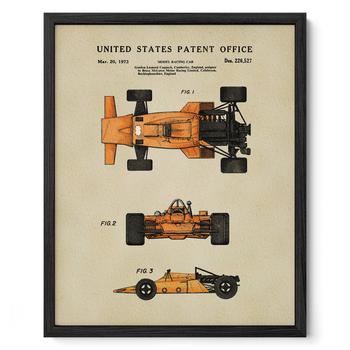 Orange Race Car (1973)