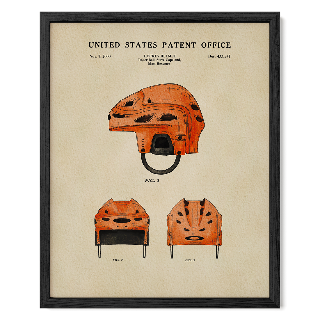 Modern Hockey Helmet