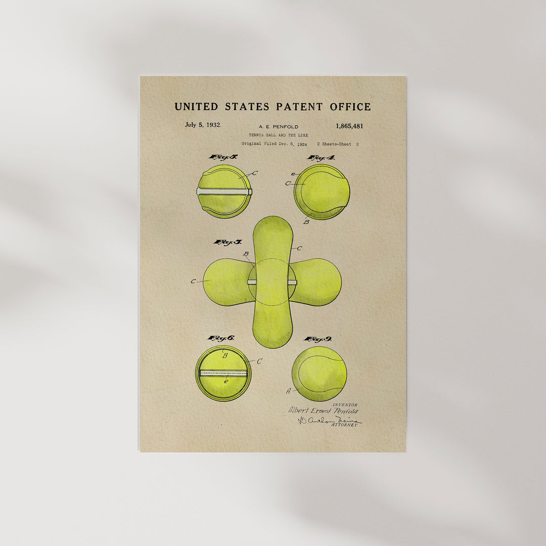 Vintage Tennis Ball