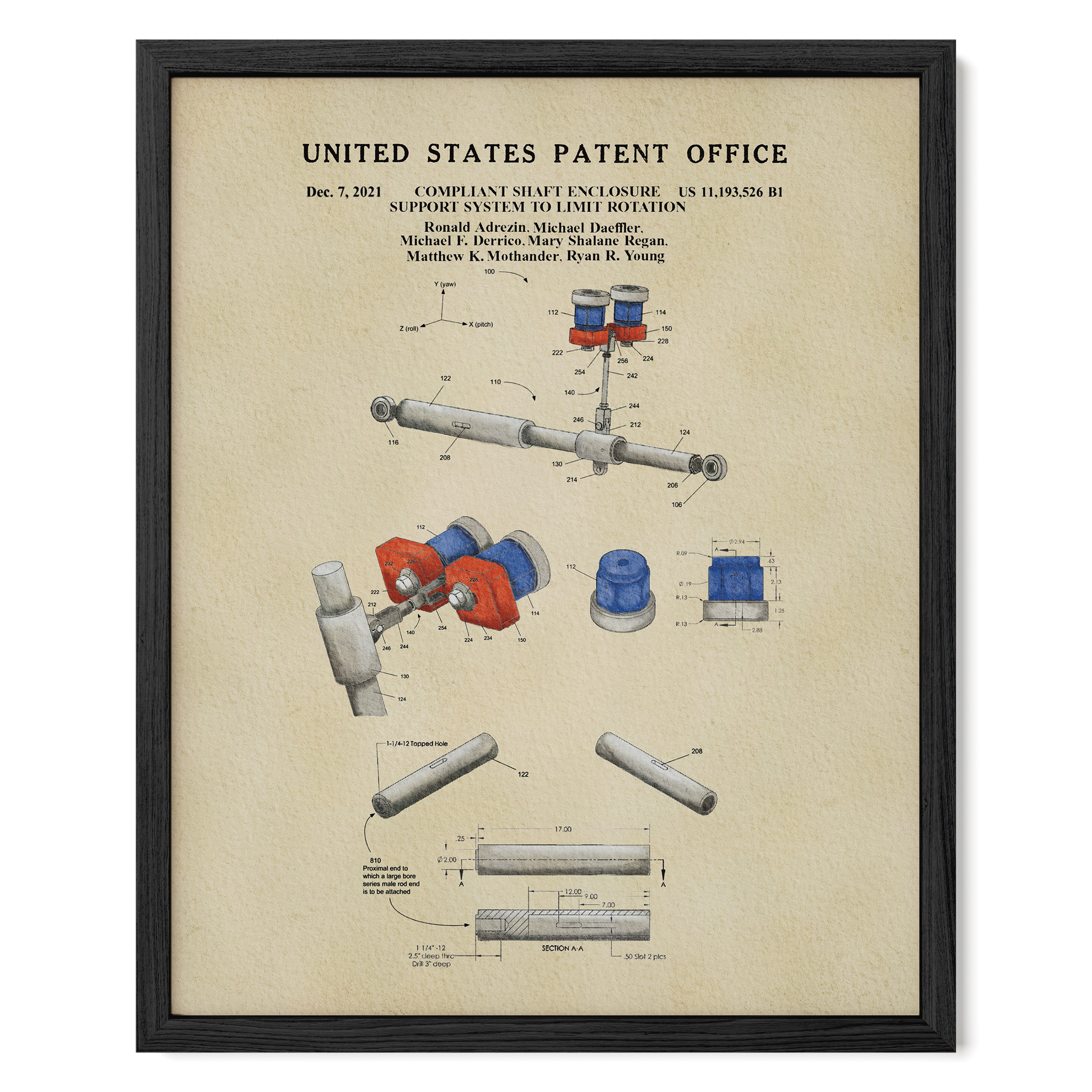Shaft Enclosure Support System