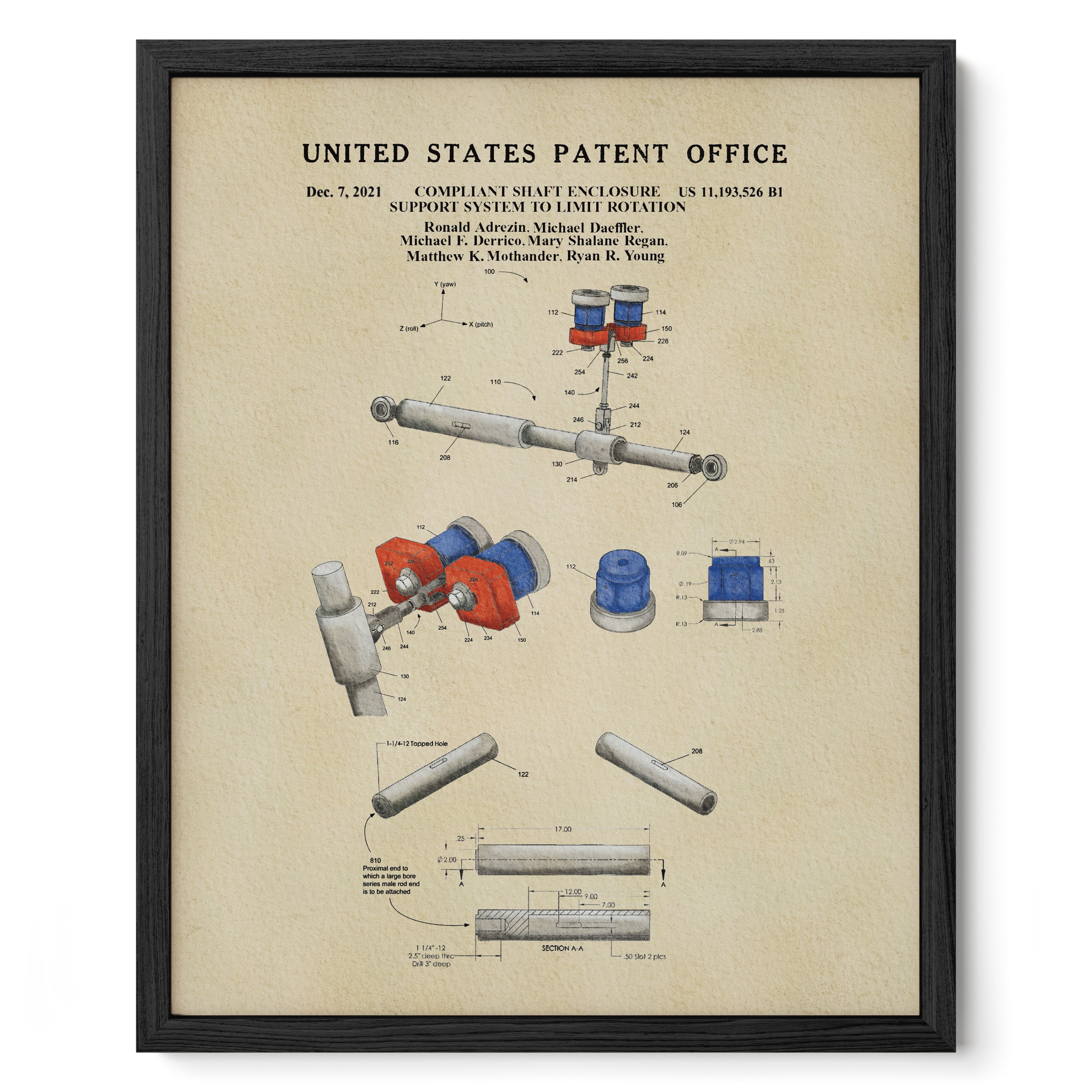 Shaft Enclosure Support System